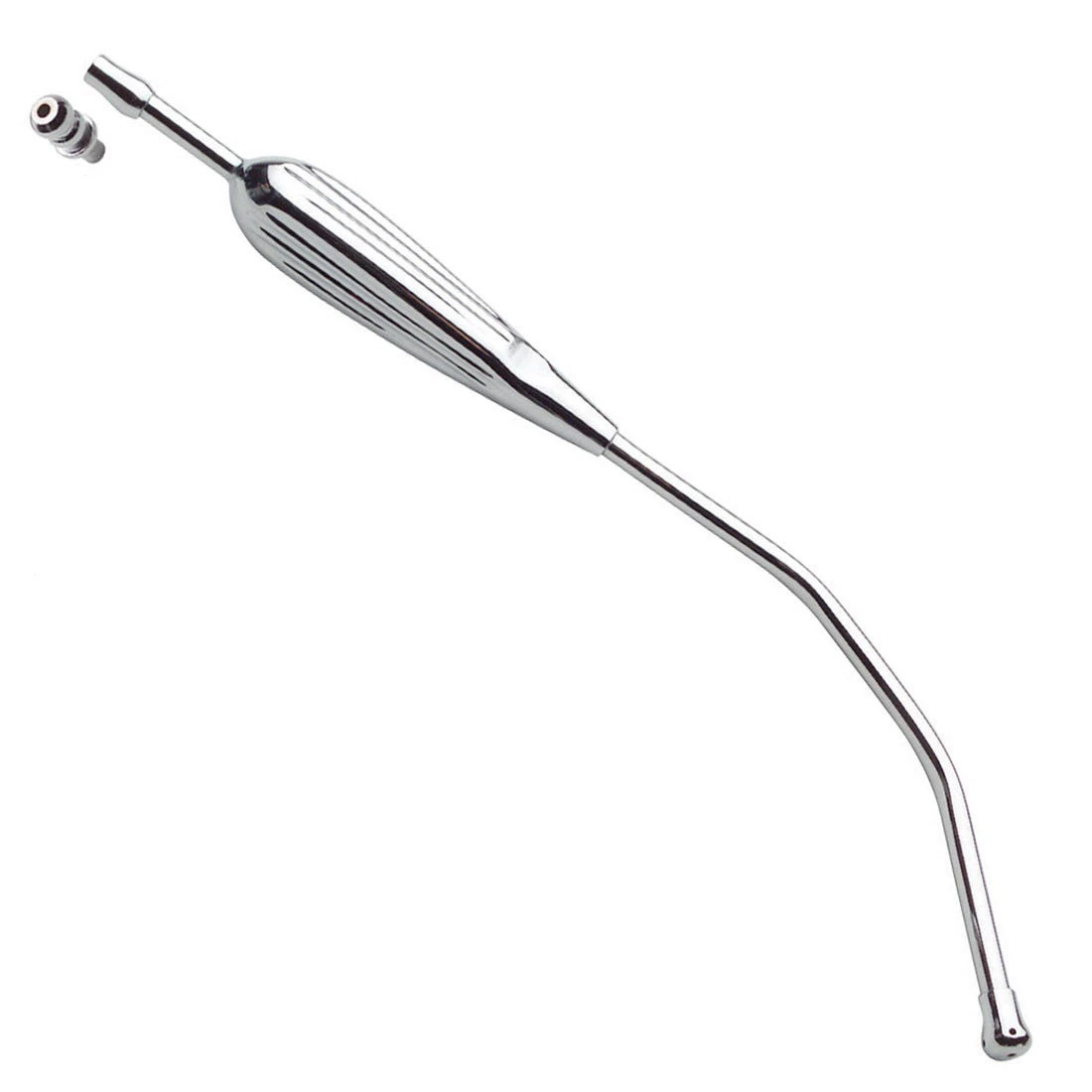 ACE Yankauer Stainless Steel Suction Tip, Complete, 11 inch (28 cm)