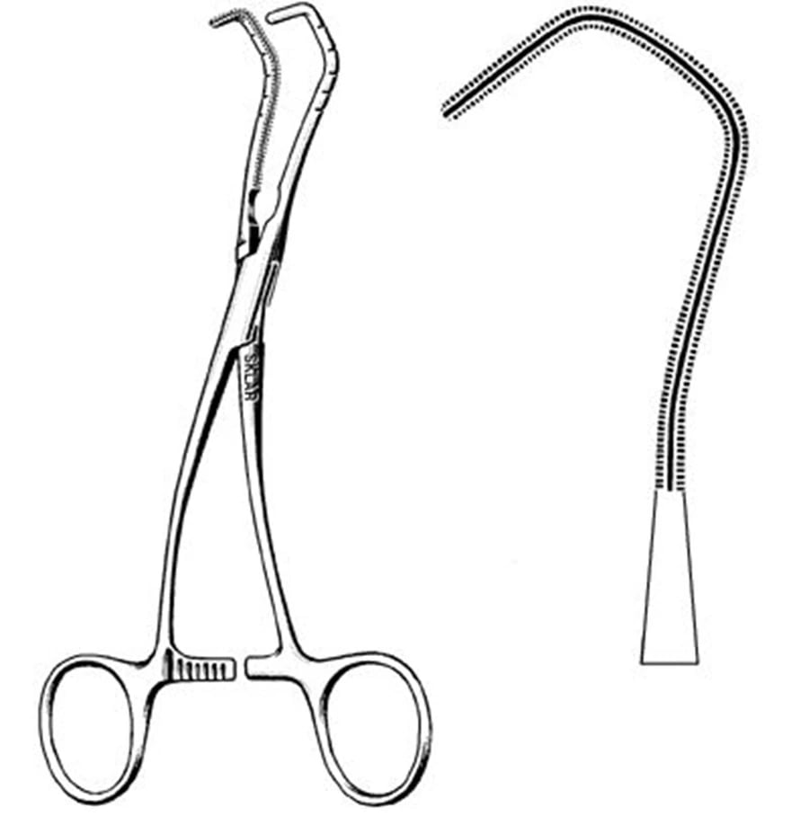 Sklar Cooley-Derra Anastomosis Clamp, 7"