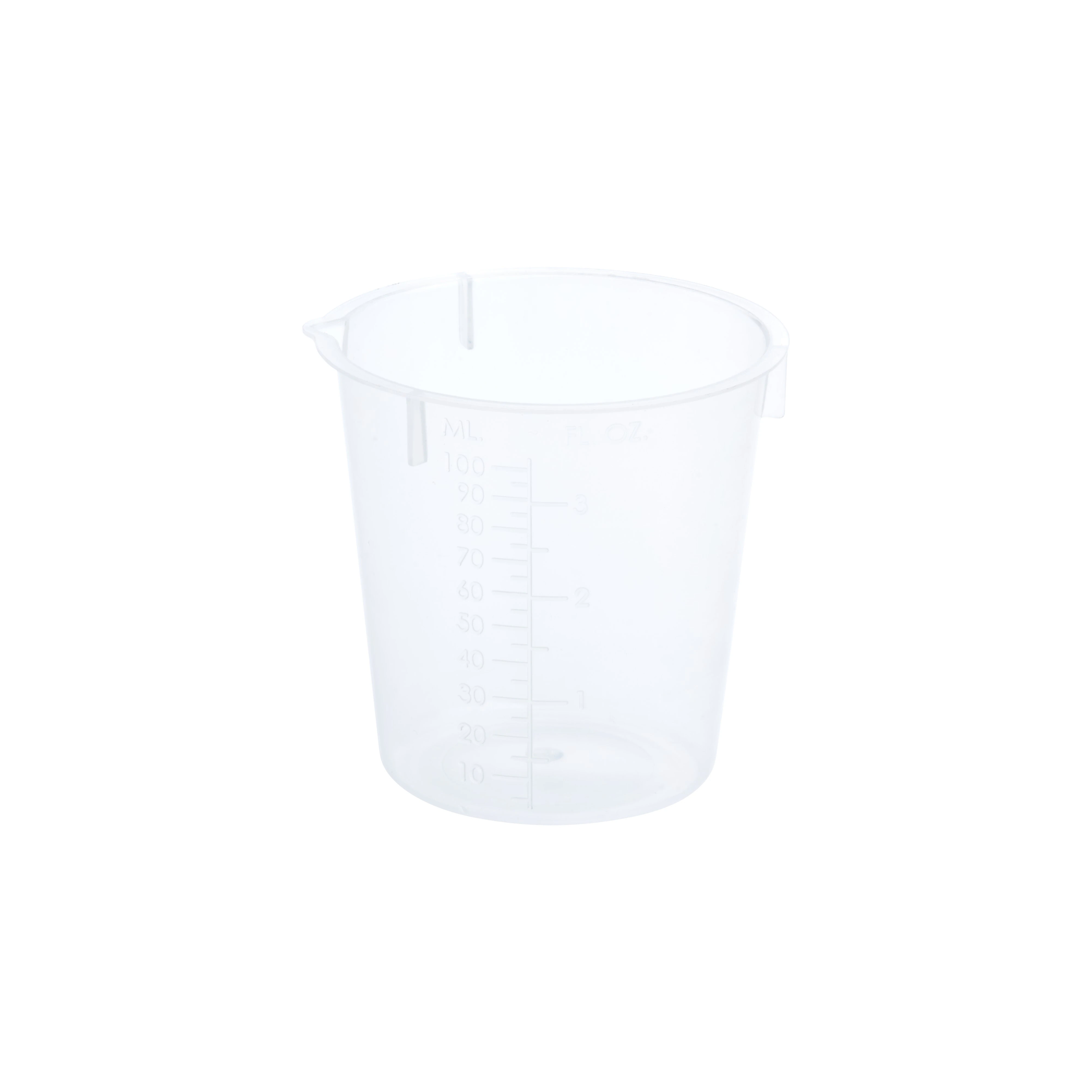 Celltreat Scientific Graduated Polypropylene Beaker, 100mL, Natural, Non-Sterile, 100/Case