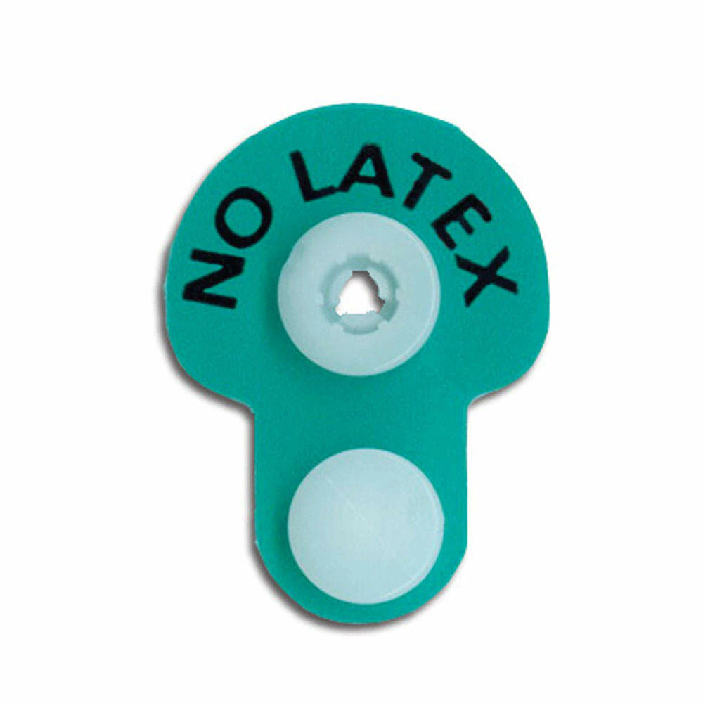 Ident-Alert Alert Clasp, Poly, Permanent Snap, Adult/Pediatric, Kelly Green, 7/8 x 1-1/4", Disposable, 240/Box