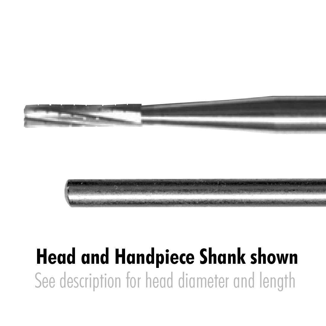 Ace Surgical Bur Cylinder 1.5HD 7.5CI, Non-Sterile, 50mm, 10/Package