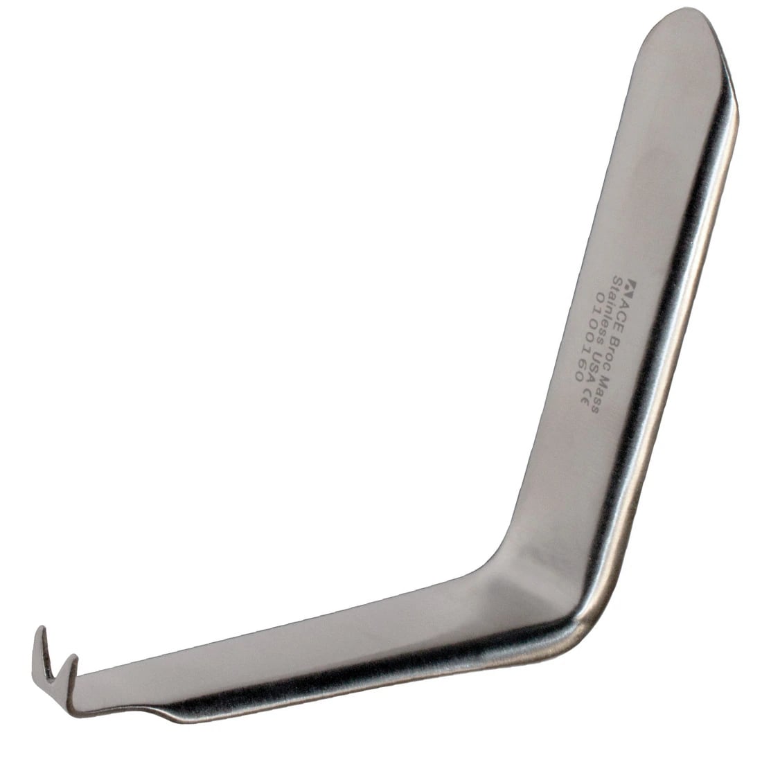 Austin Retractor U of Minn, Tissue Cheek Retractor, 3 in, Stainless Steel, Each