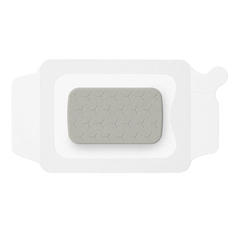 Mepilex Border AG Silver Post-Op Dressing, 2.5" x 3", Sterile, Rectangle
