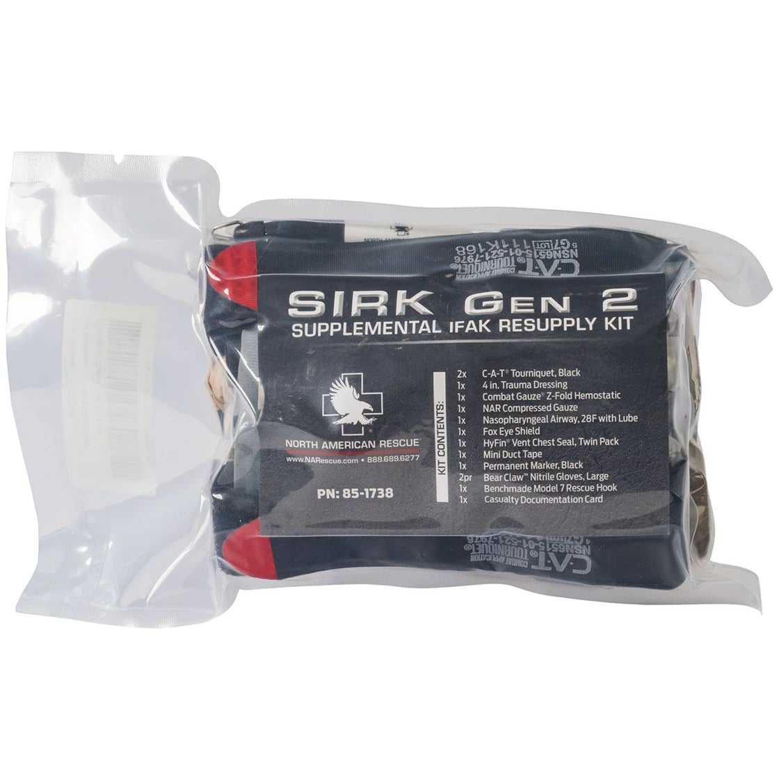 North American Rescue IFAK Resupply Kit, US Army Gen (Supplemental)