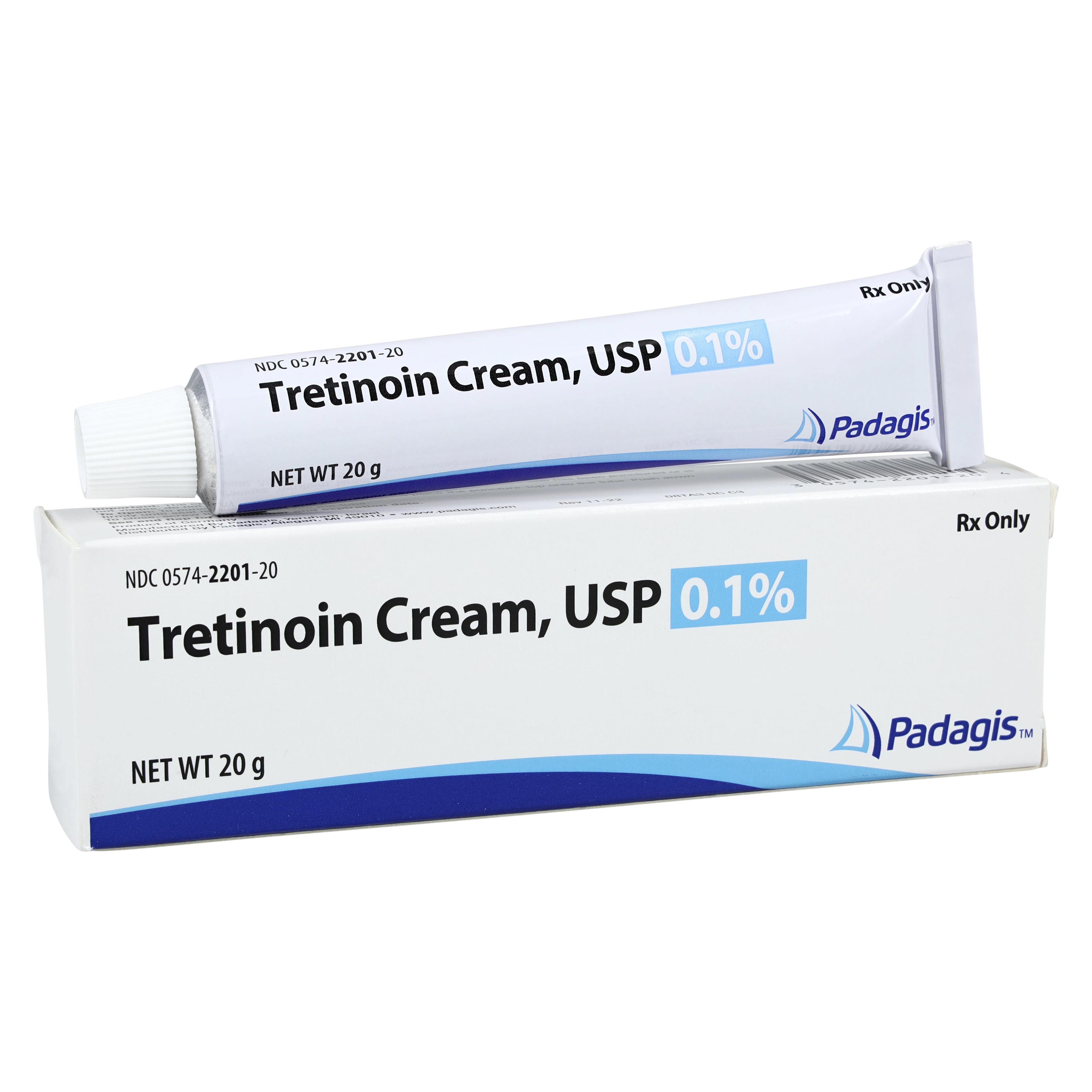 Tretinoin Cream 0.1%, 20g Tube