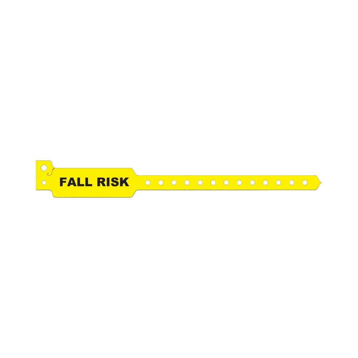 Medline Alert Band, Poly Snap Closure, Fall Risk, Centurion Yellow, 10.25 in, 500/Case