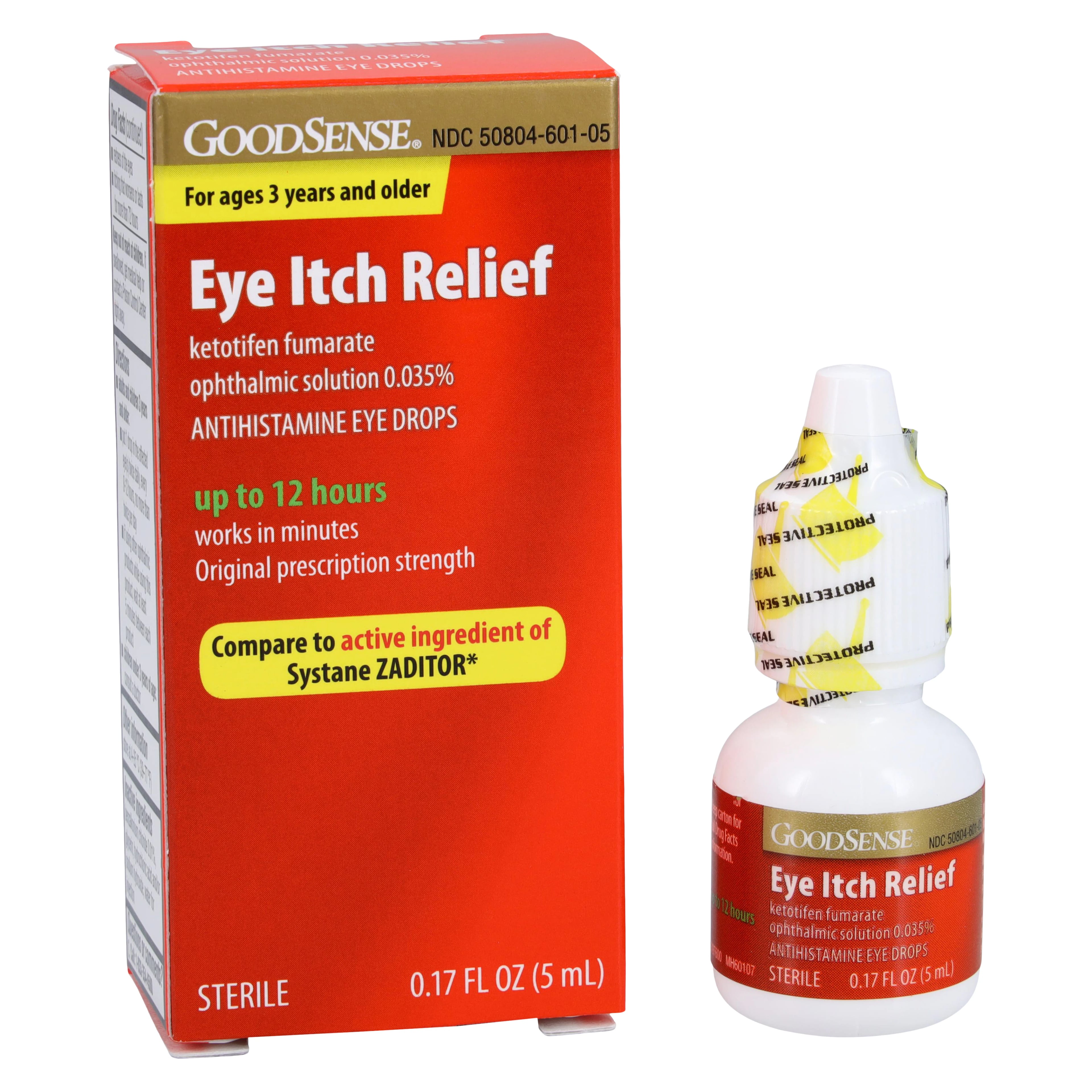 Ketotifen Fumarate Ophthalmic Solution 0.025%, 5 mL Bottle
