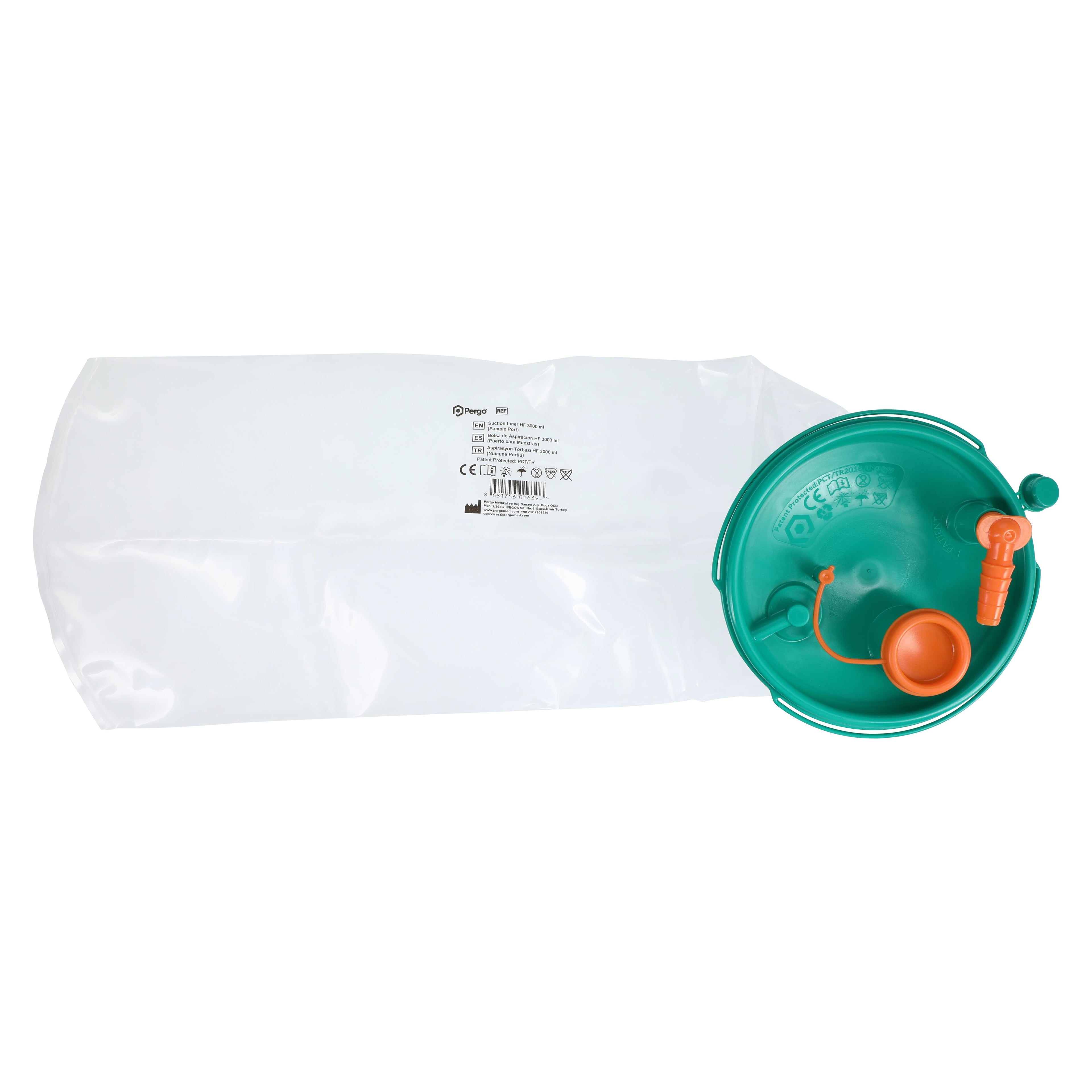Optimal Healthcare Suction Liner HF 3000 mL (Sample)