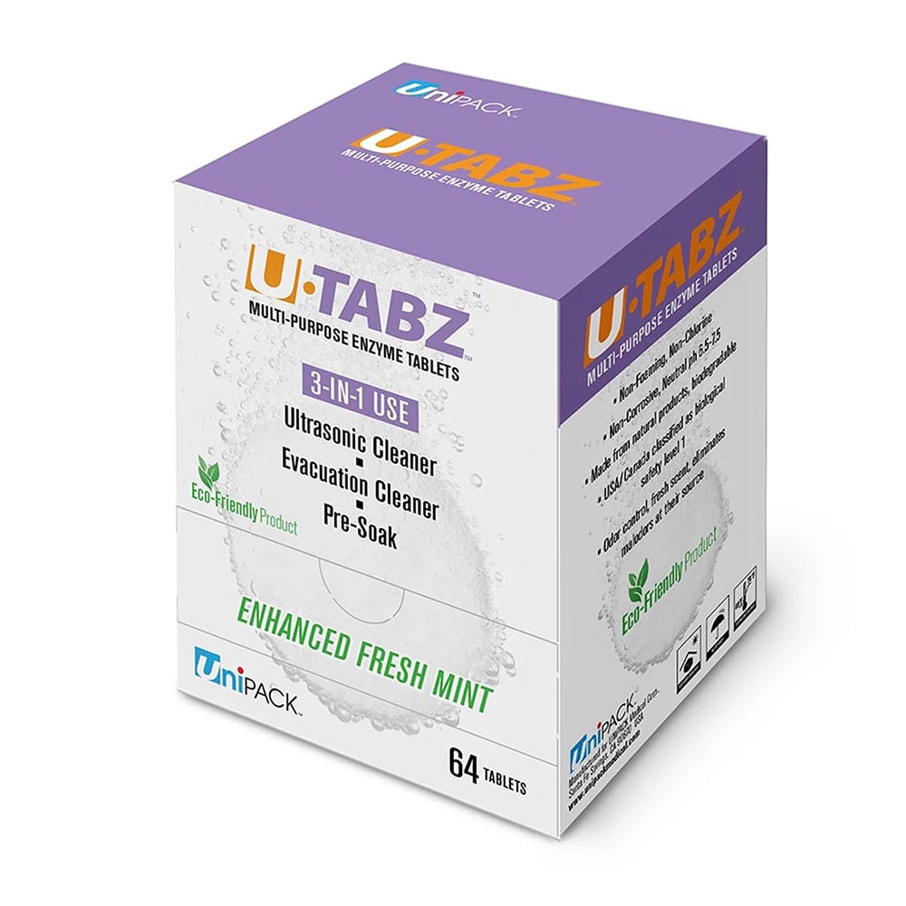 Defend Ultrasonic Enzymatic U-TABZ Tablets, 64/Box