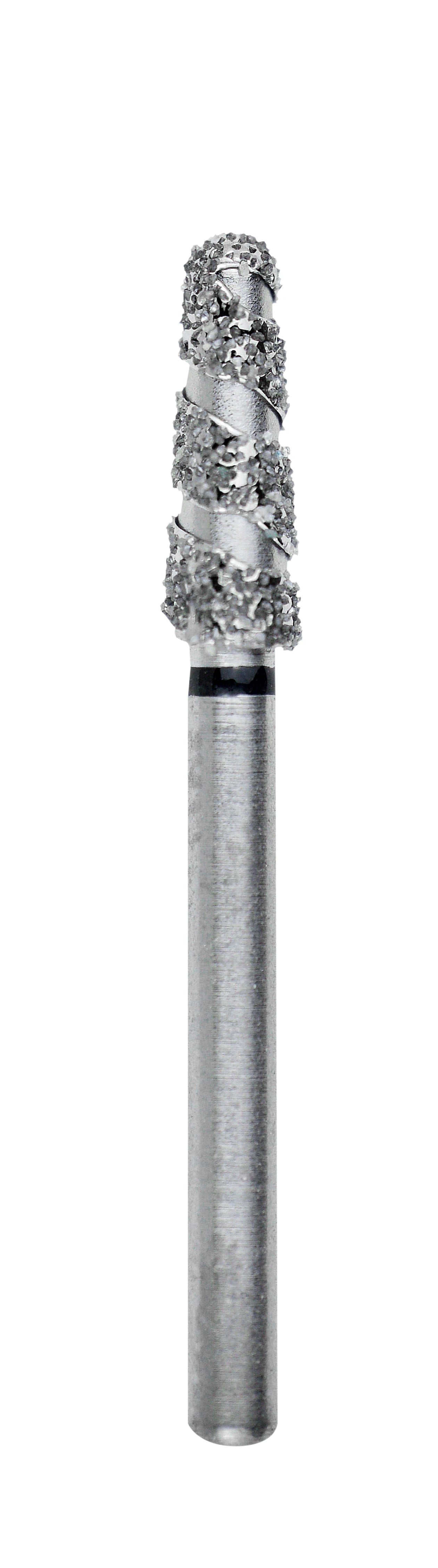 NeoDiamond NeoSpiral Round End Taper FG Diamond Burs, Coarse, 8126.8C, 25/Box