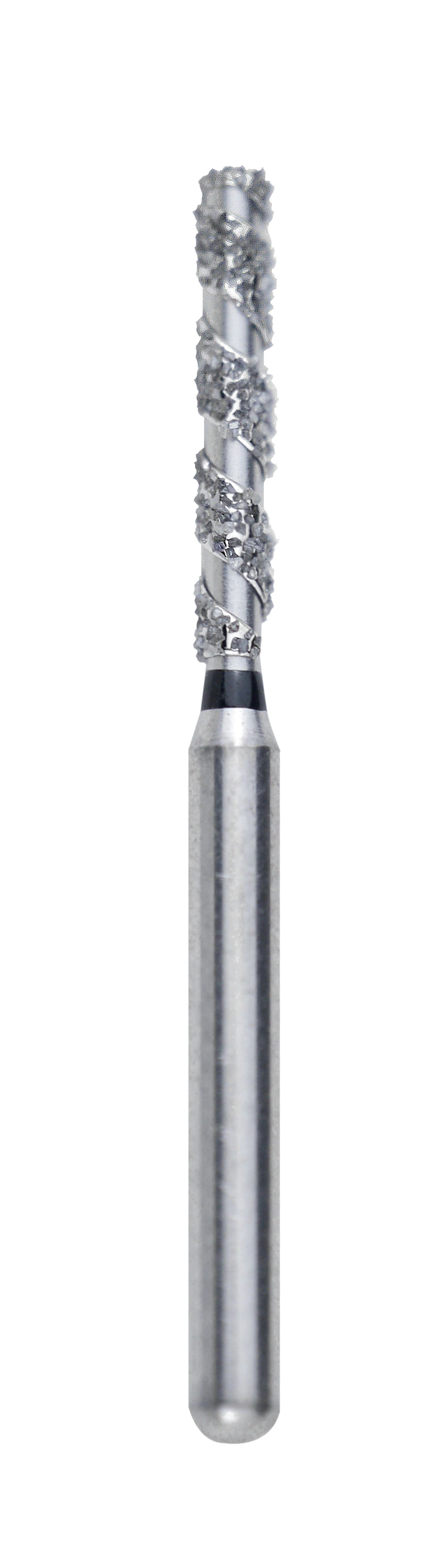NeoDiamond NeoSpiral Flat End Taper FG Diamond Burs, Coarse, Friction Grip, 25/Pk, 8713.8C