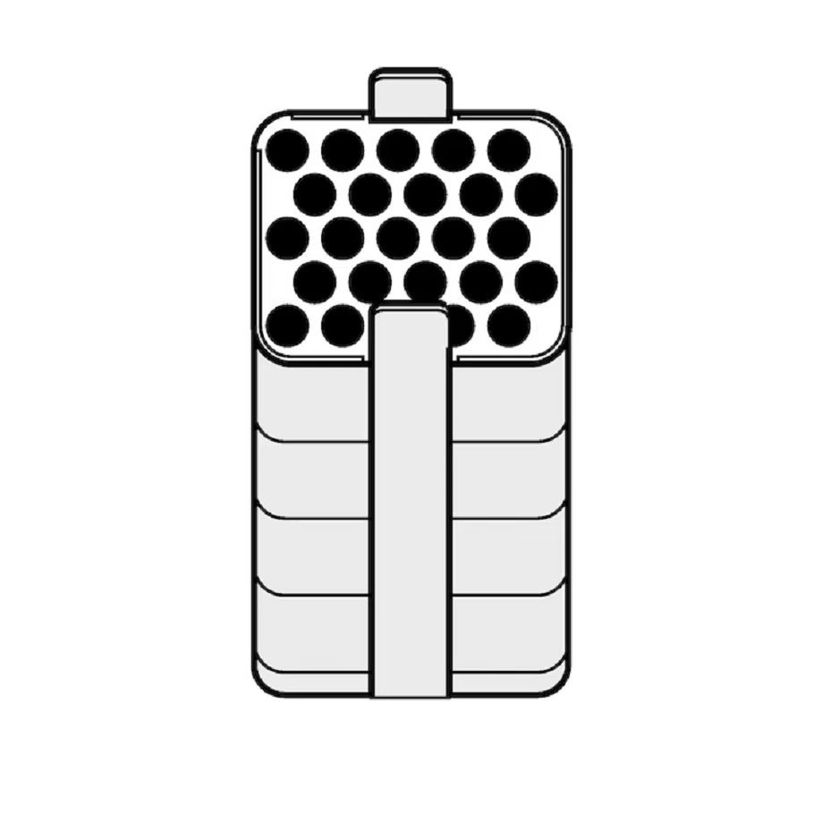 Eppendorf Adapter for Centrifuge Rotor Bucket, 25 Round Bottom Tubes, 2/Package