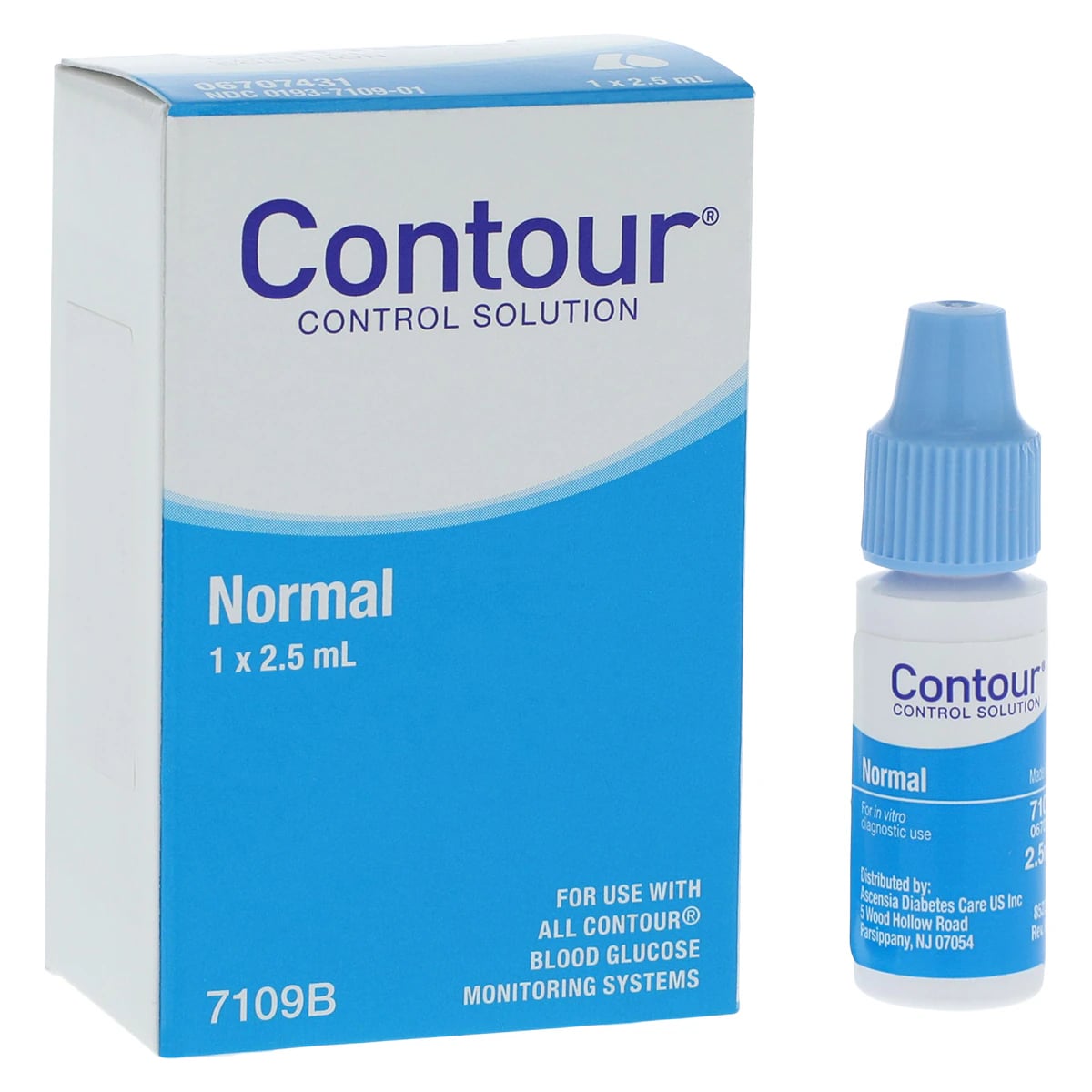 Contour Normal Control Blood Glucose, 2.5 mL