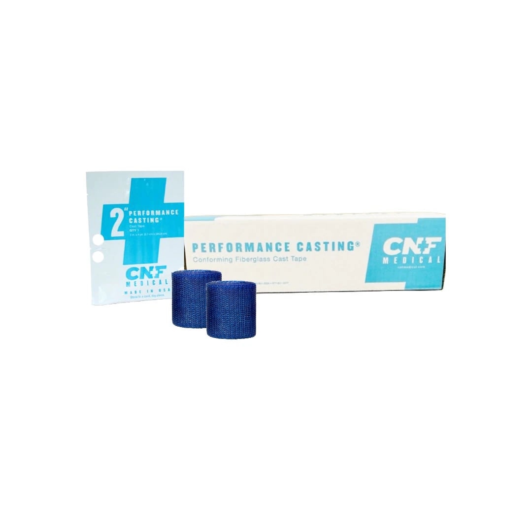 Performance Casting Fiberglass Cast Tape, Dark Blue, 3" x 4 yd