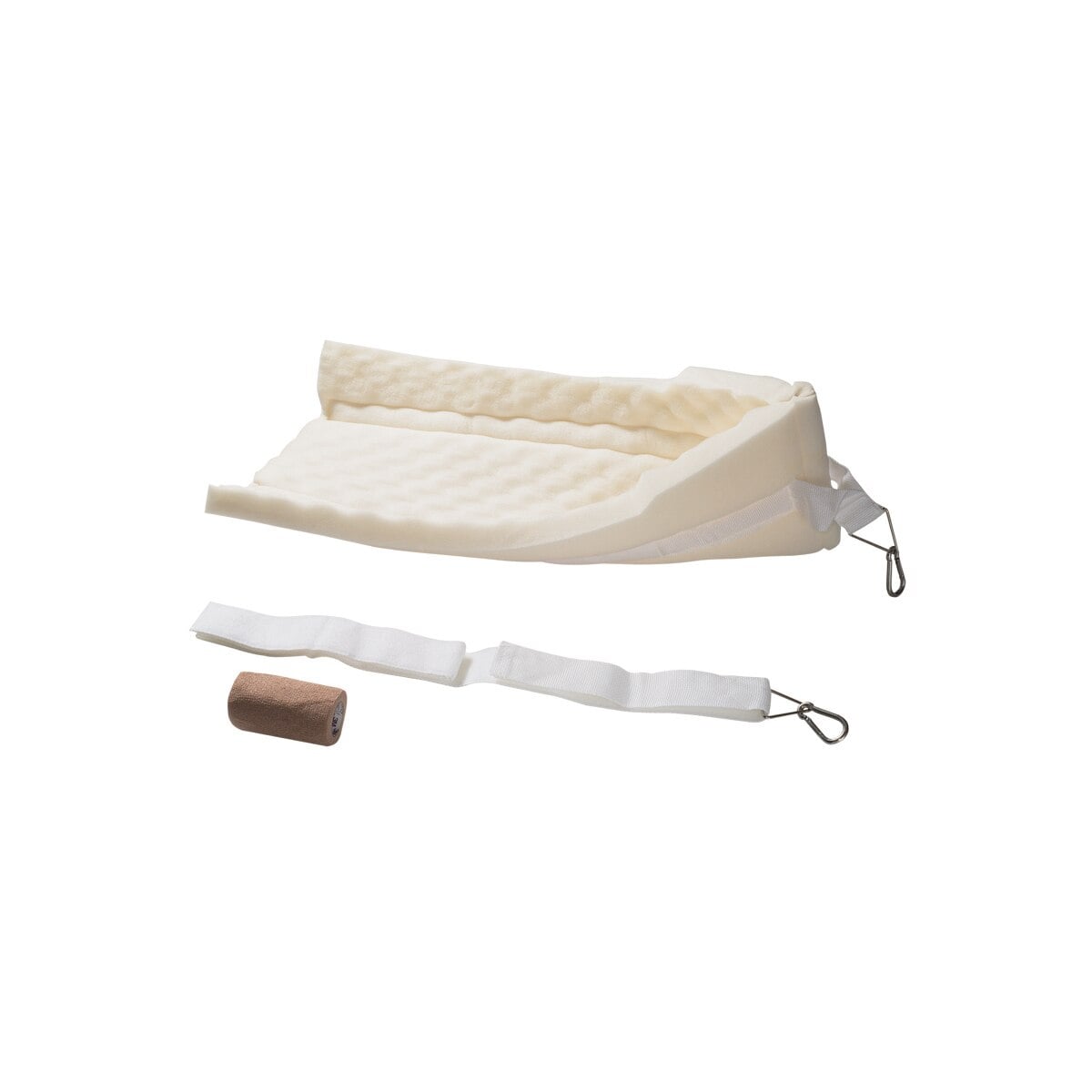 Dr. Don's Arm Canoe Patient Positioning Support, Polyurethane Foam/Polypropylene/Gauge Steel/Stainless Steel/Nylon