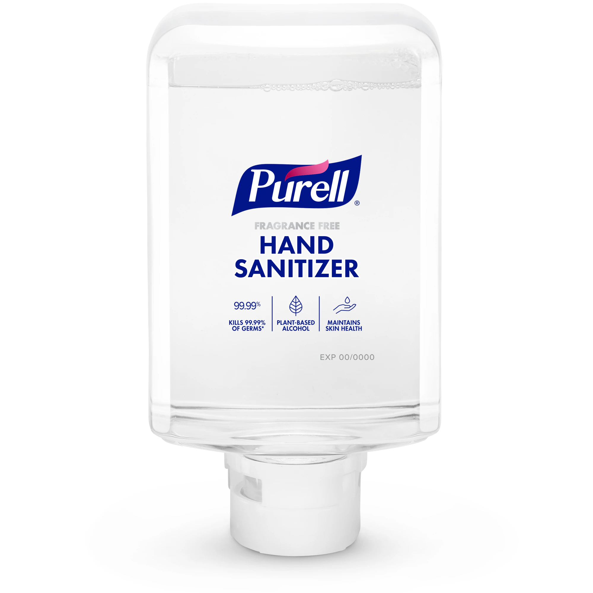 PURELL Advanced Hand Sanitizer Fragrance Free Foam, 1200 mL, 2/Case