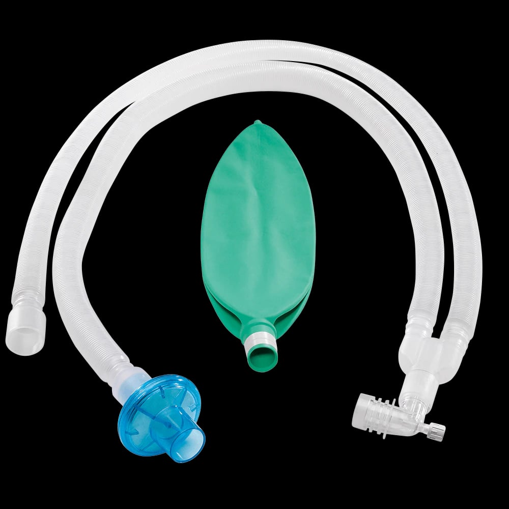 Portex Anesthesia Breathing Circuit, Adult, Latex Free, 3.0 Liter
