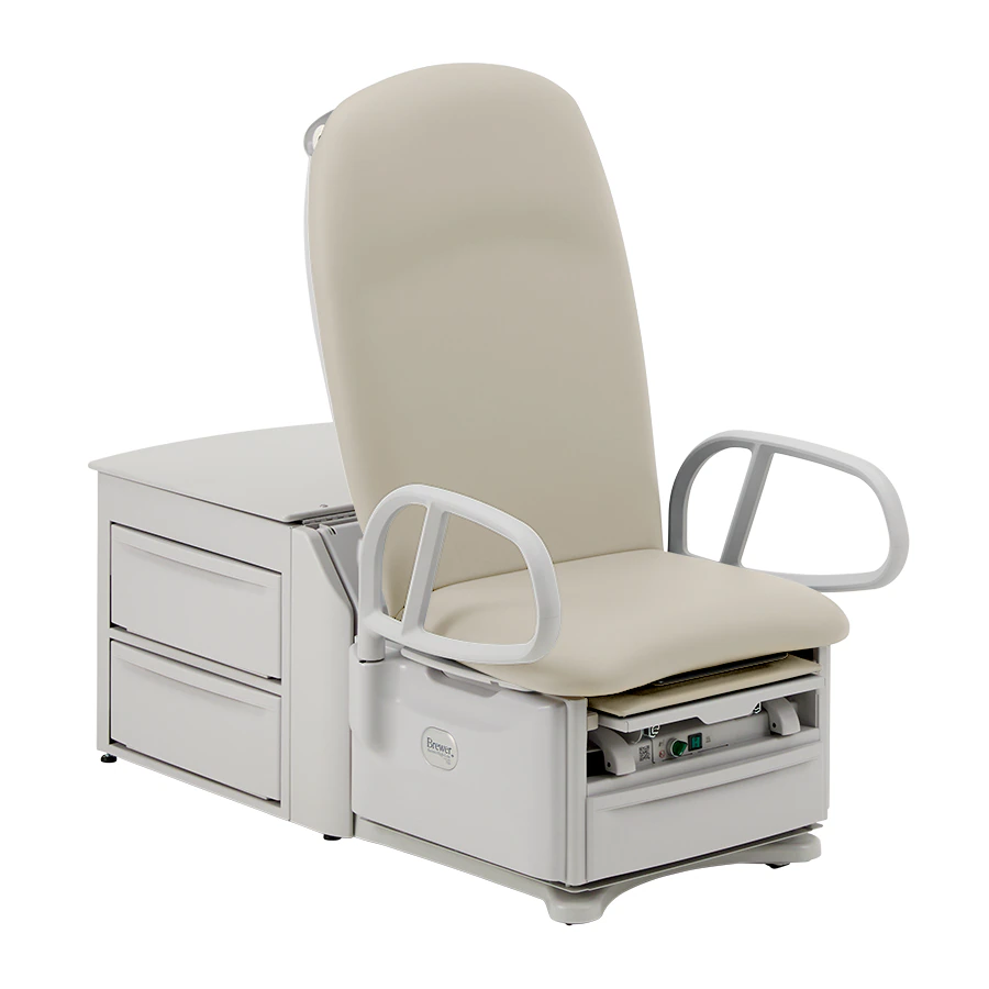 Brewer Access High-Low PLUS Exam Table, Clamshell, 450 lb Capacity, 6500 Power