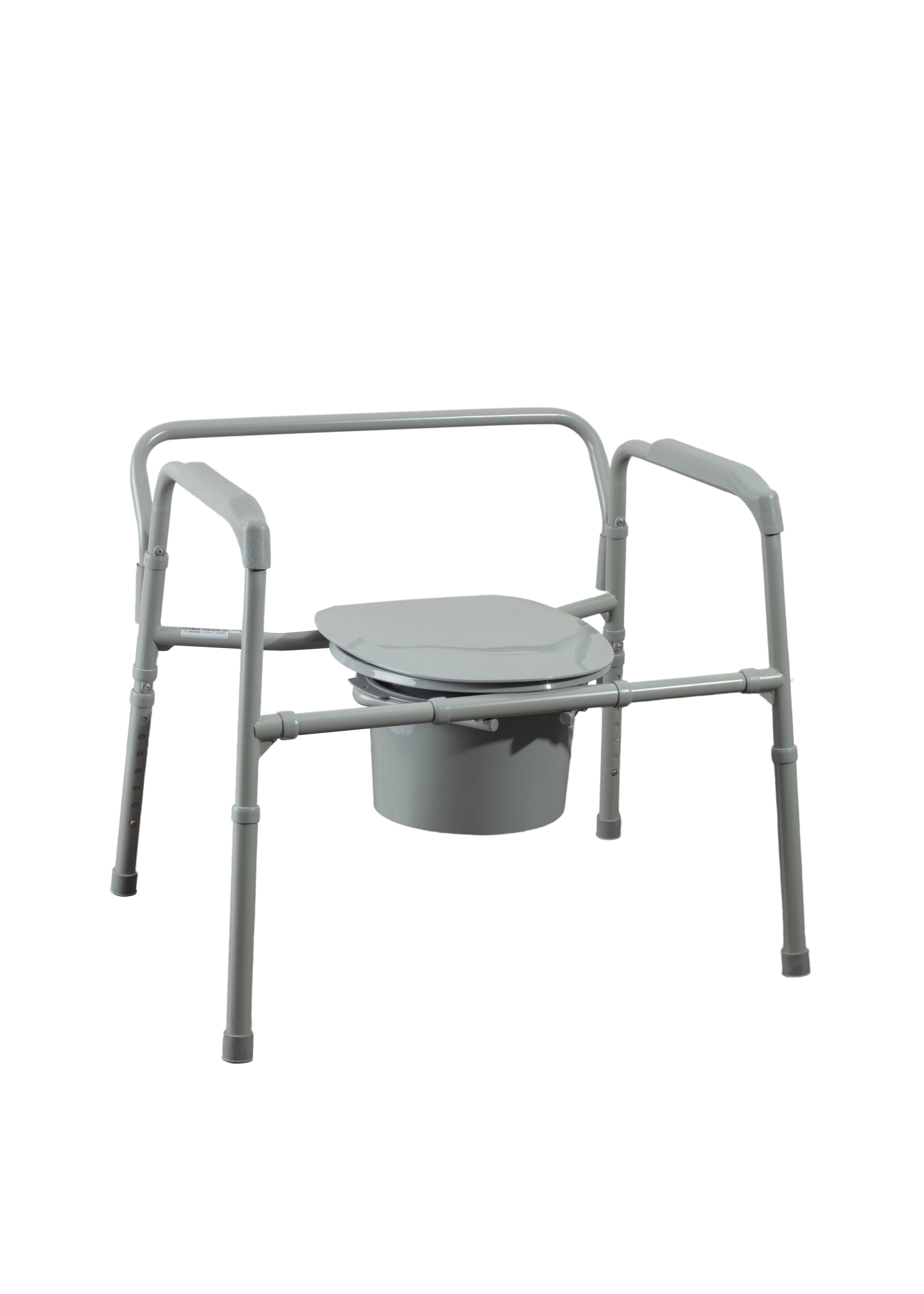 MedaCure Bariatric Commode, 650 lb Capacity