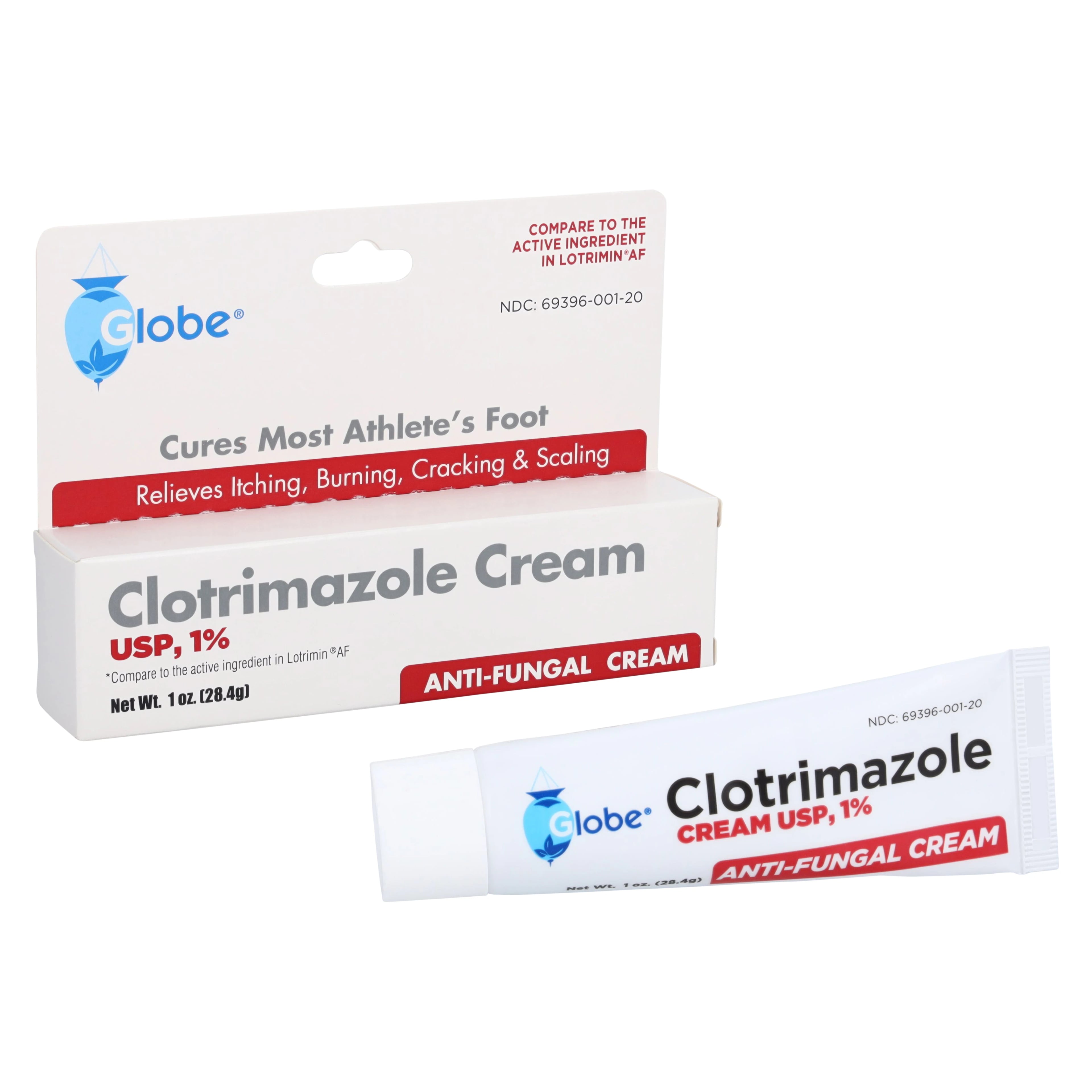 Clotrimazole Topical Cream OTC, 1%, 1 oz Bottle