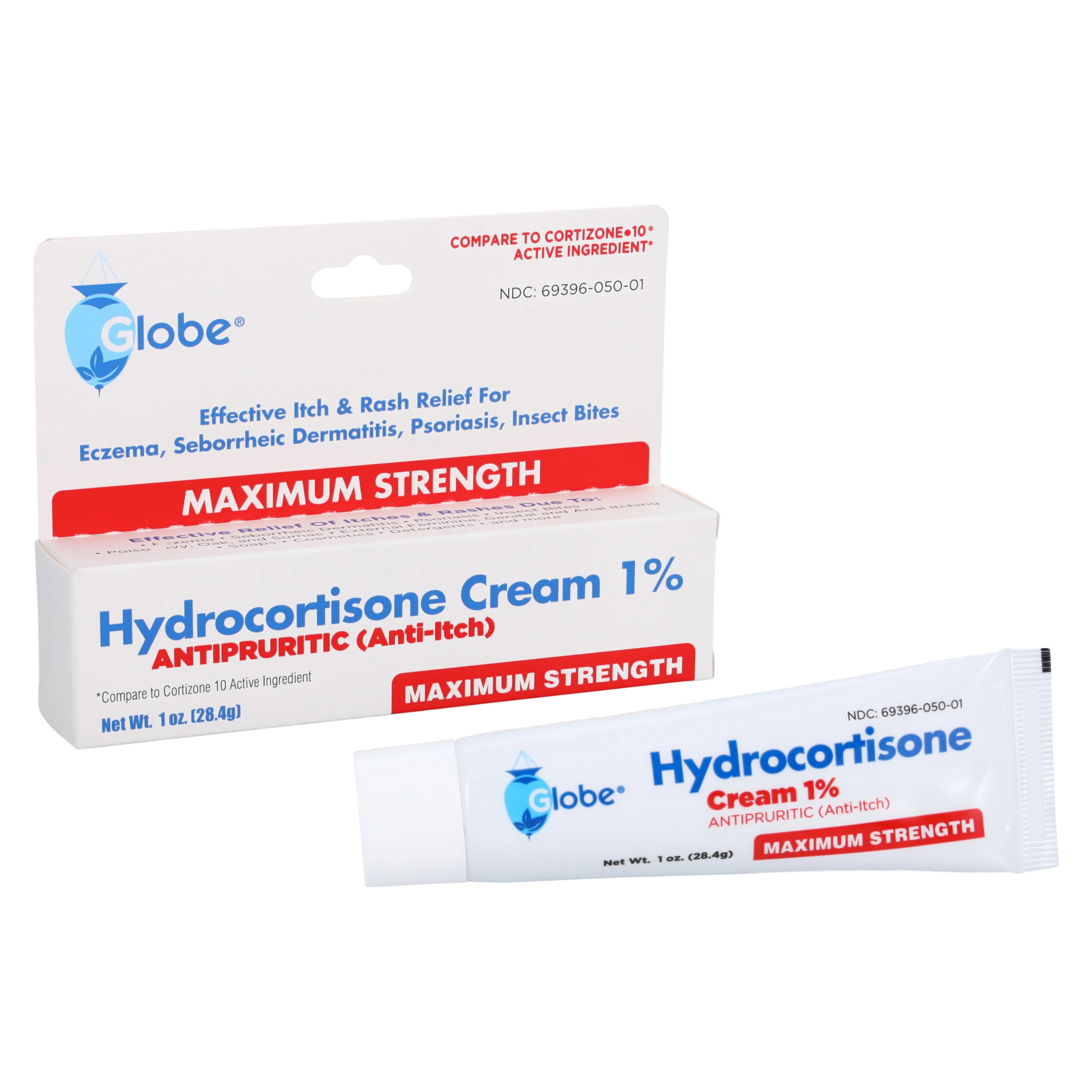 Trifecta Pharmaceuticals Hydrocortisone Cream OTC, 1%, 1 oz Tube