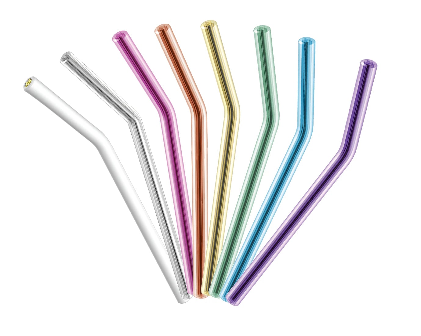 SureTight™ Air/Water Syringe Tips, White with Yellow Core, 1500/Pack, Pac-Dent