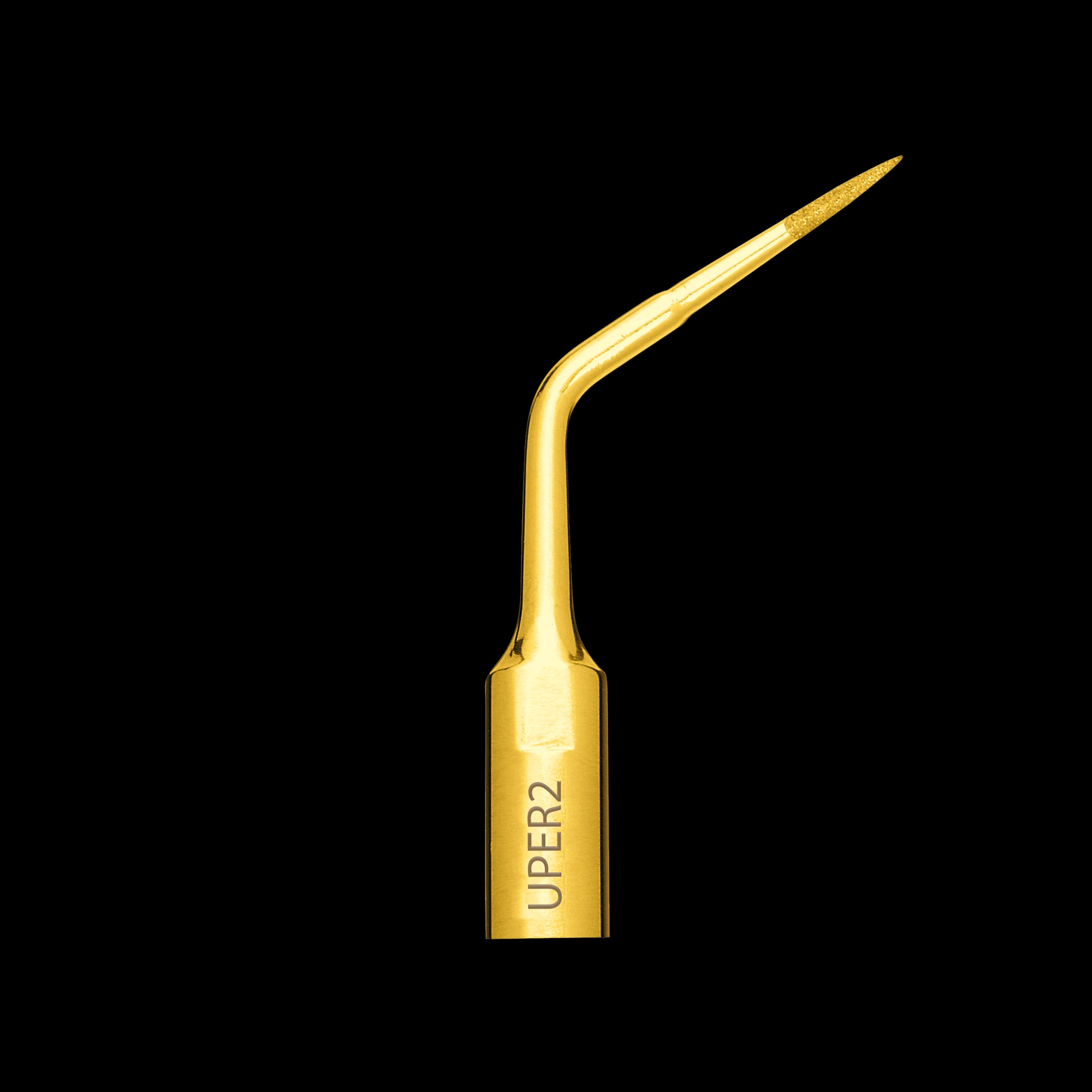 Hu-Friedy PWR Piezo Tip ER2, Titanium Nitride Coated, Endodontic Revision, Each