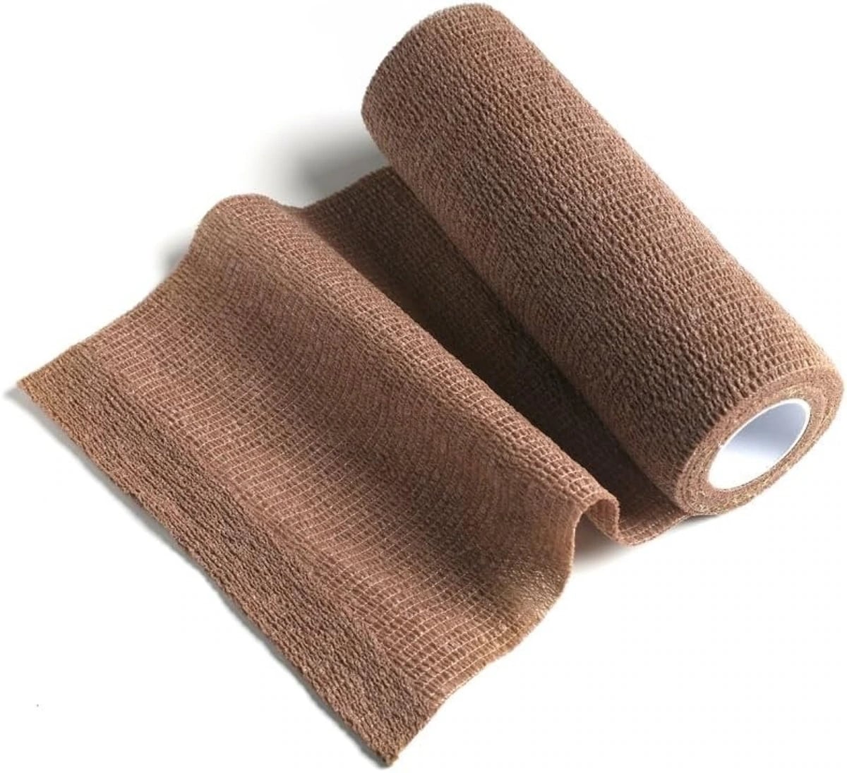 Owens & Minor Cohesive Bandage, LF, Sterile, Tan, 6" x 5 yd, 36/Case