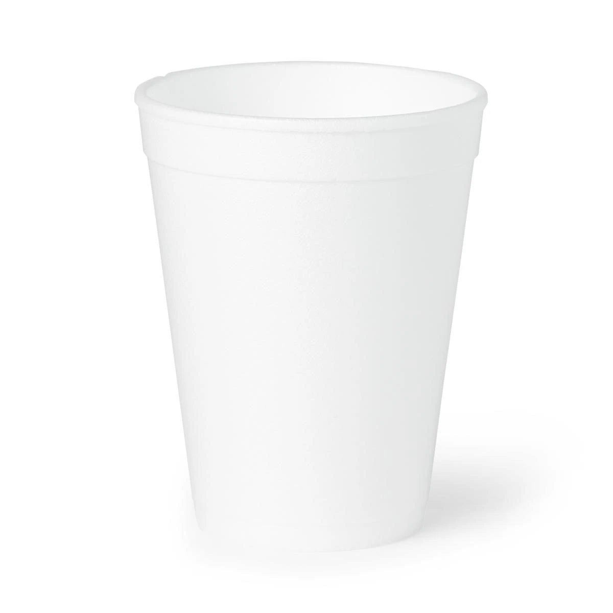 Wincup Drinking Cup, Foam, White, 10 oz, 1000/Case