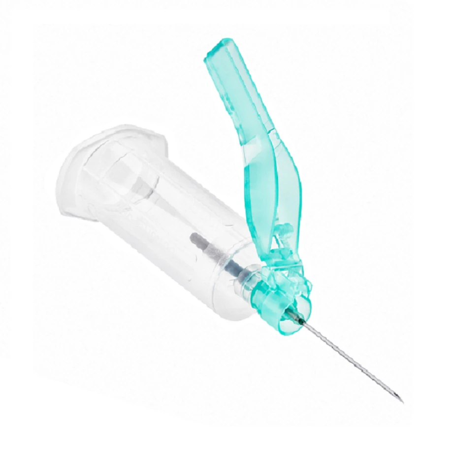 Sol-Millennium Sol-Care Safety Blood Collection Needle, 21G x 1-1/4", Sterile, Single Use, 480/Case