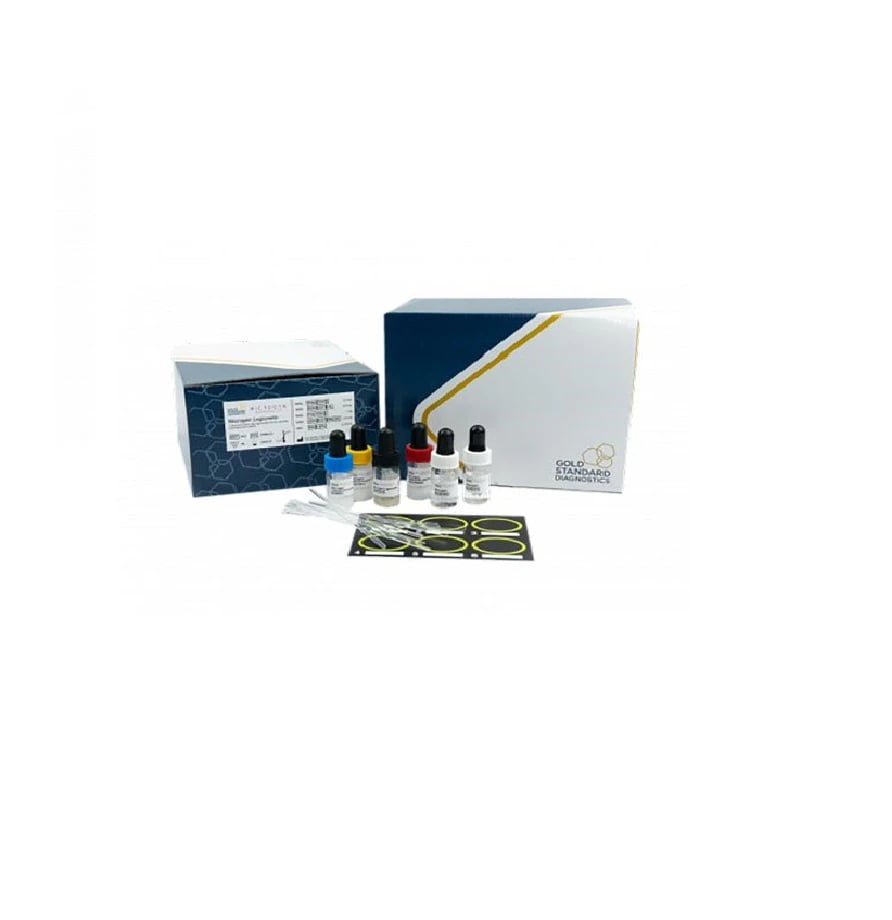 Microgen Legionella Rapid Latex Agglutination Test Kit, 50 Tests/Kit, Refrigerate, Gold Standard Diagnostics