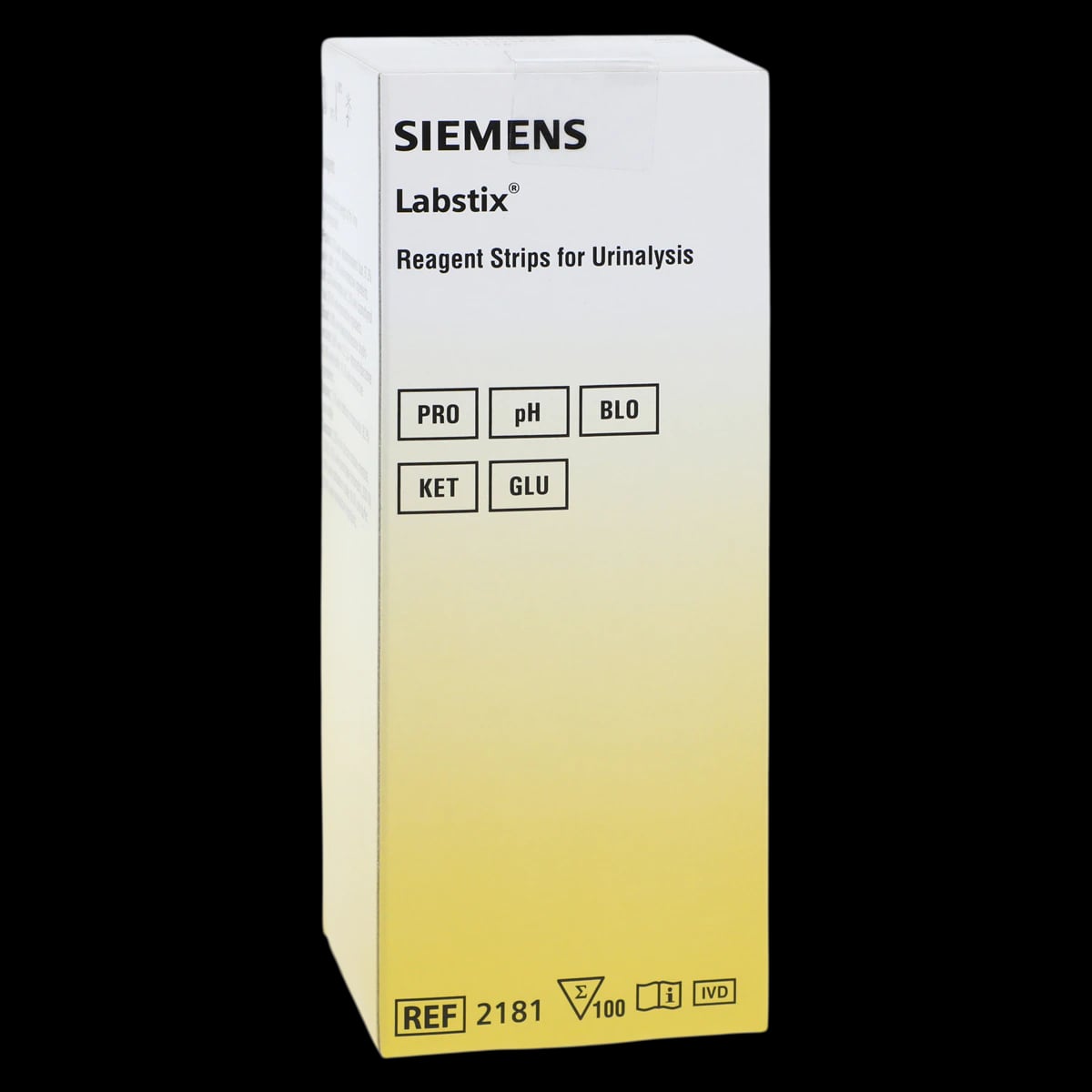 Siemens Labstix Urinalysis Test Strips, 100/Bottle