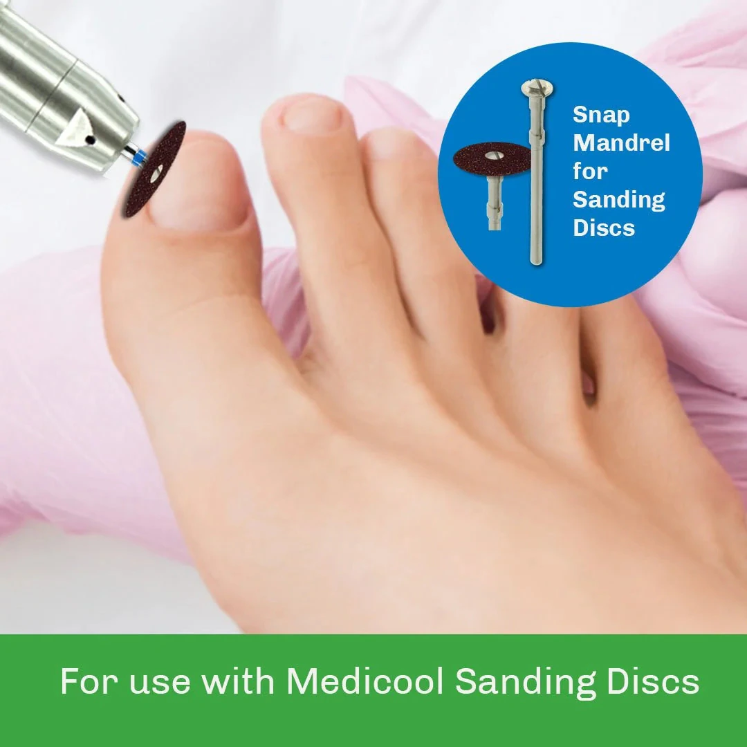 Medicool Snap Mandrel for Snap-On Discs, Reusable, Each