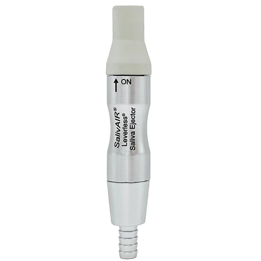SalivAIR® Leverless Saliva Ejector Valve, Autoclavable, Aluminum, 1/Each
