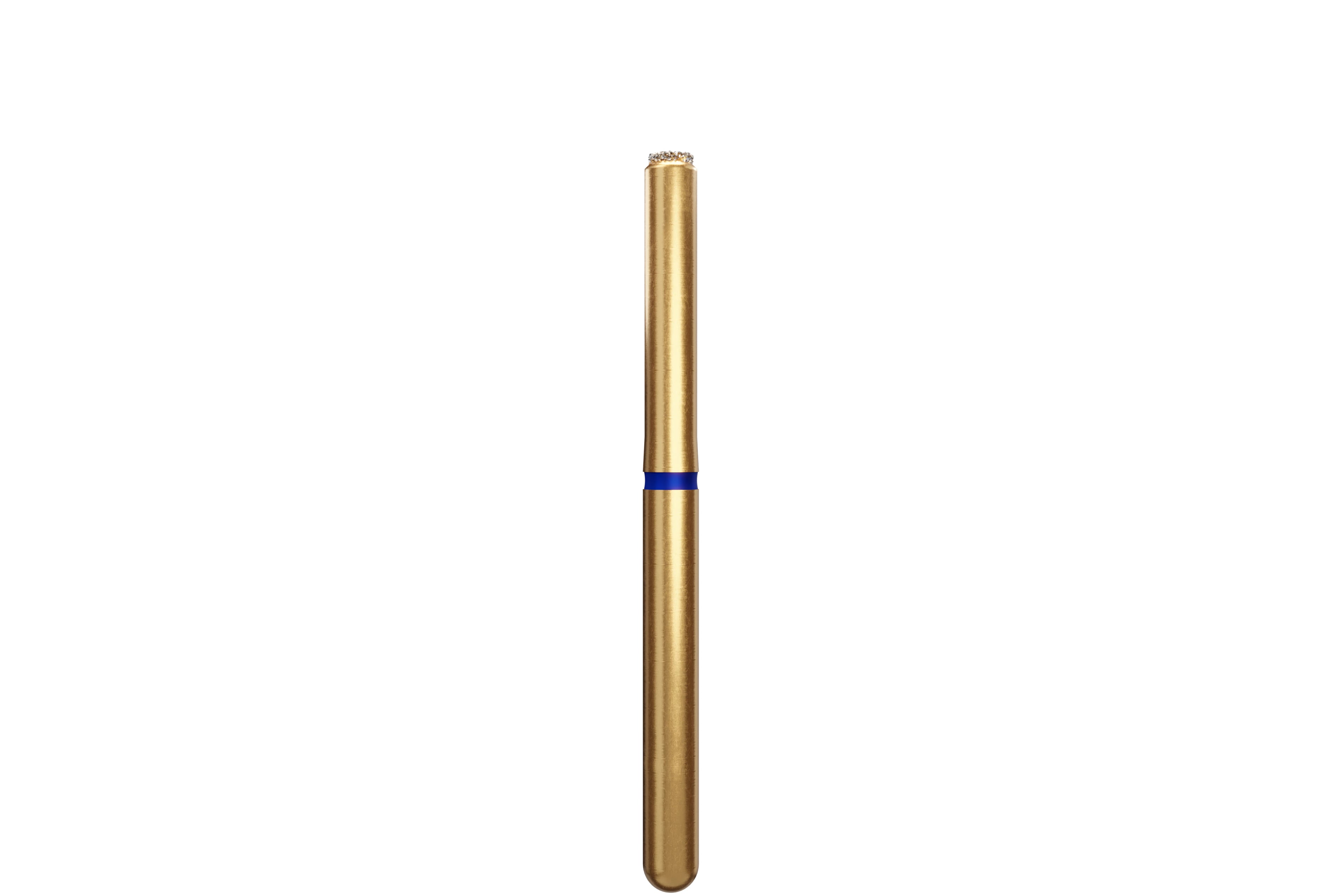 Coltene Alpen Multi-Use Multilayer Diamond Bur, FG, Medium Grit, End Cutting Cylinder, #839-014, 5/Pkg