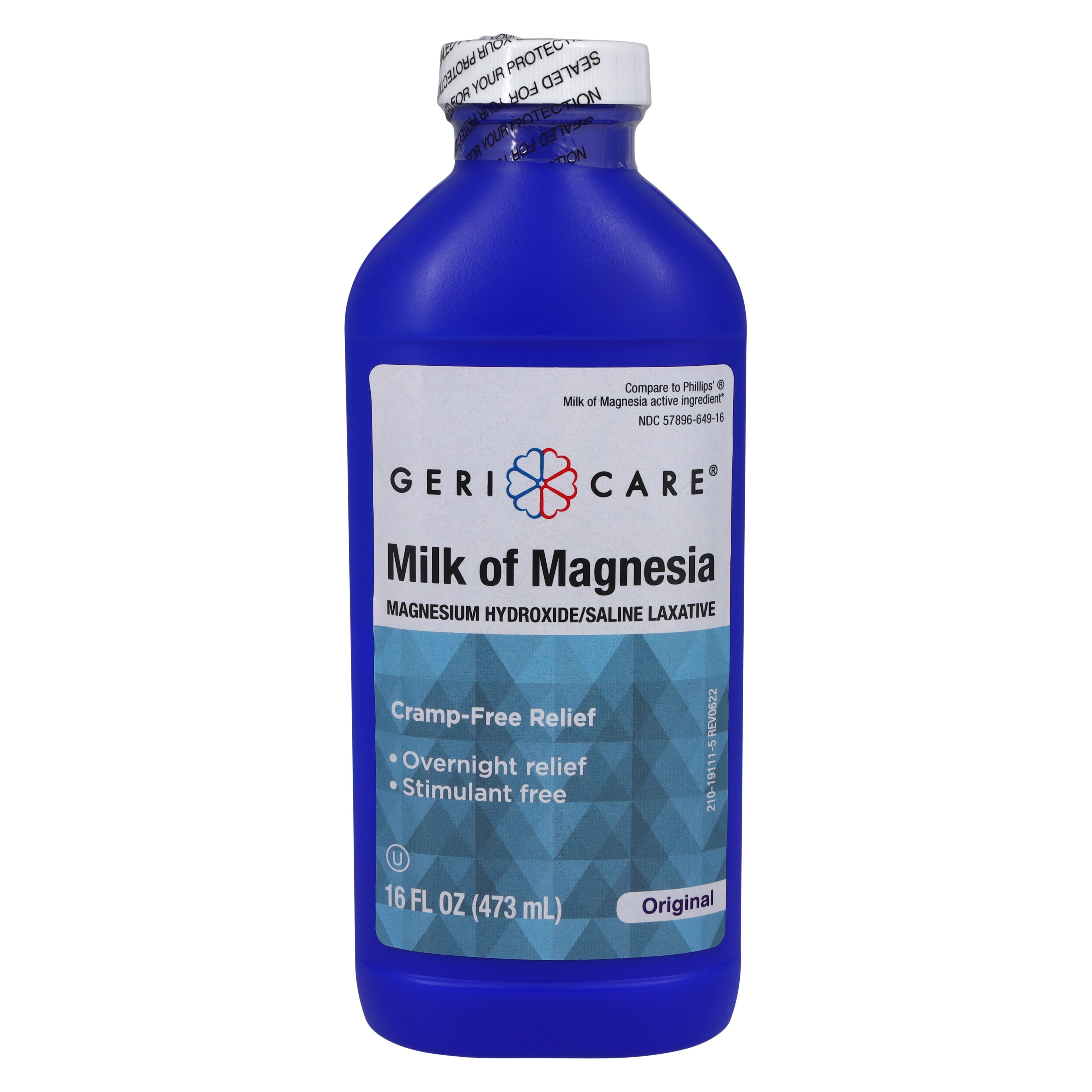 Geri-Care Milk of Magnesia Oral Liquid, 16 oz Bottle