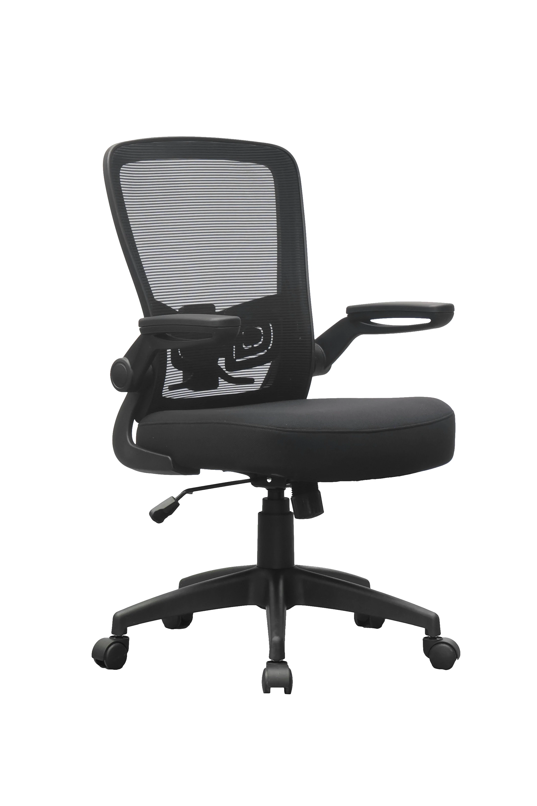 Boss Office Products Deluxe Ergo Task Chair, Mesh Back, Each