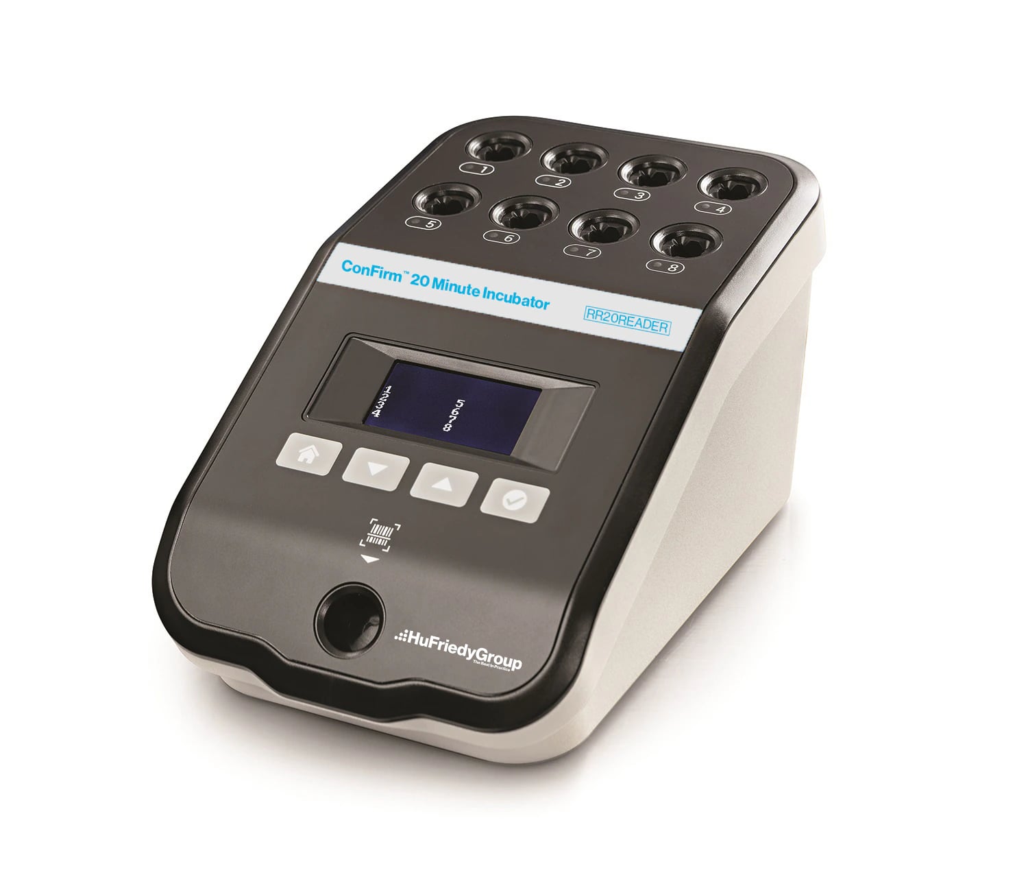 Hu-Friedy ConFirm™ Rapid Read 20 Minute Reader, 8-Well Tabletop Incubator, RR20READER