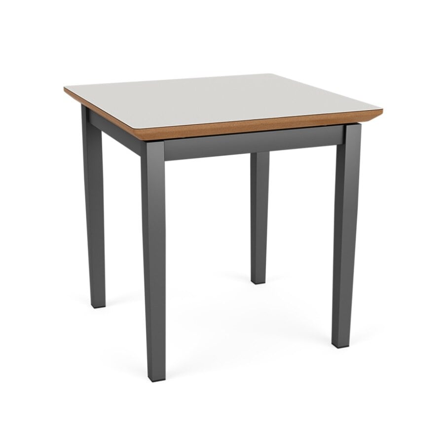 Lesro Amherst Steel End Table, High Pressure Laminate, Folkstone Gray, 01KTXKZGW8DE4N7AJ0PJ6DVTKA