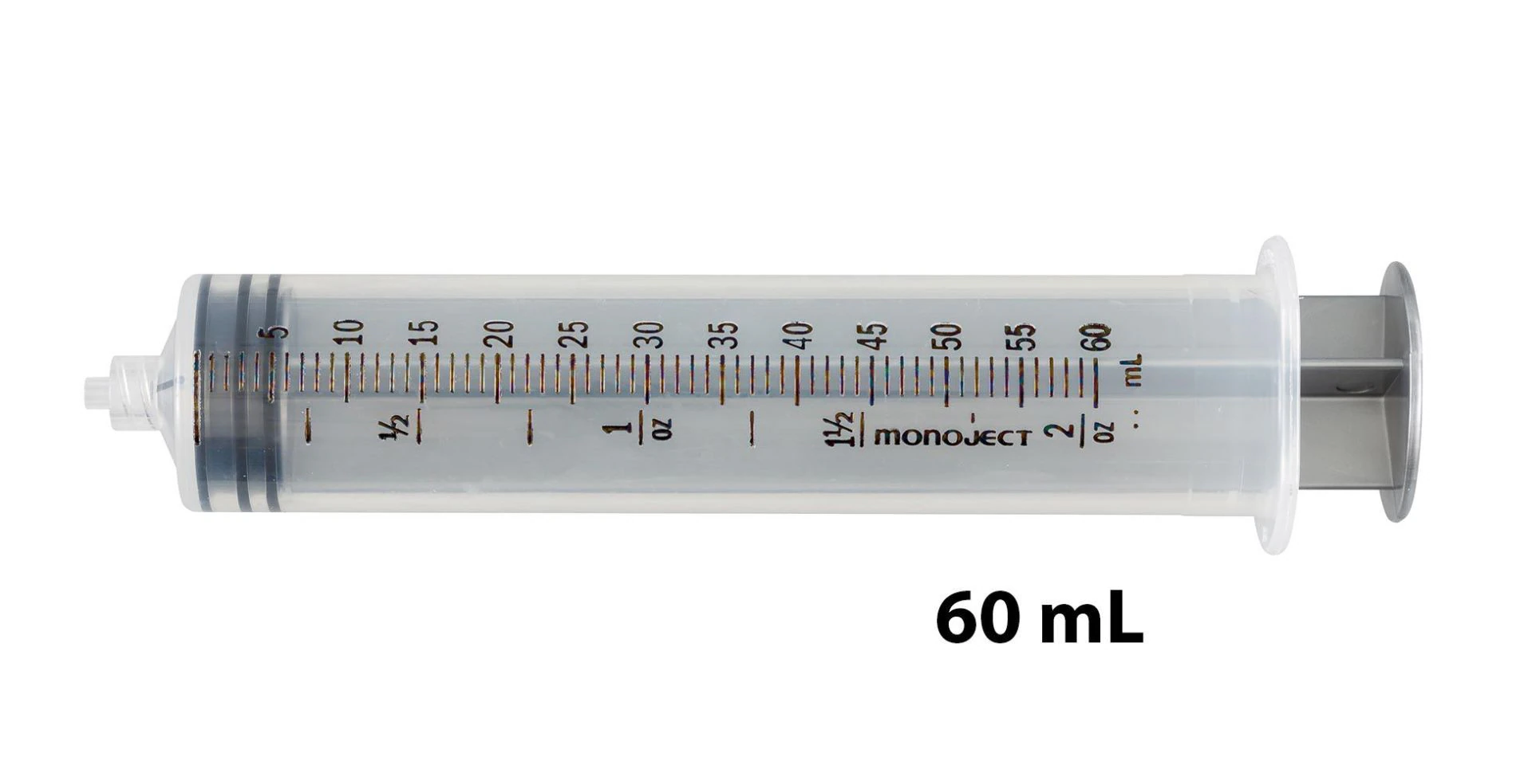 Cardinal Syringe Without Needle, Luer Lock, 60mL, No Dead Space, 30/Box