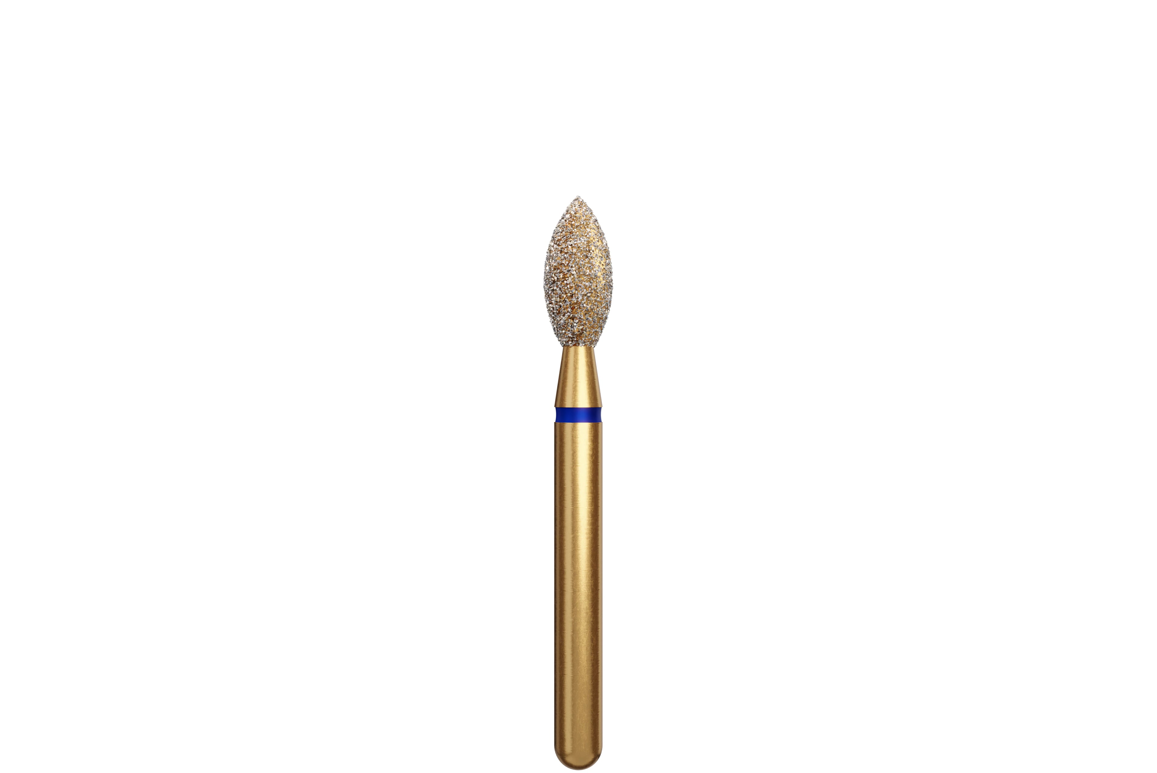 Coltene Alpen Diamond Bur, FG, Medium Grit, Pointed Football (Bud) Shape, #368-023, 5/Pkg