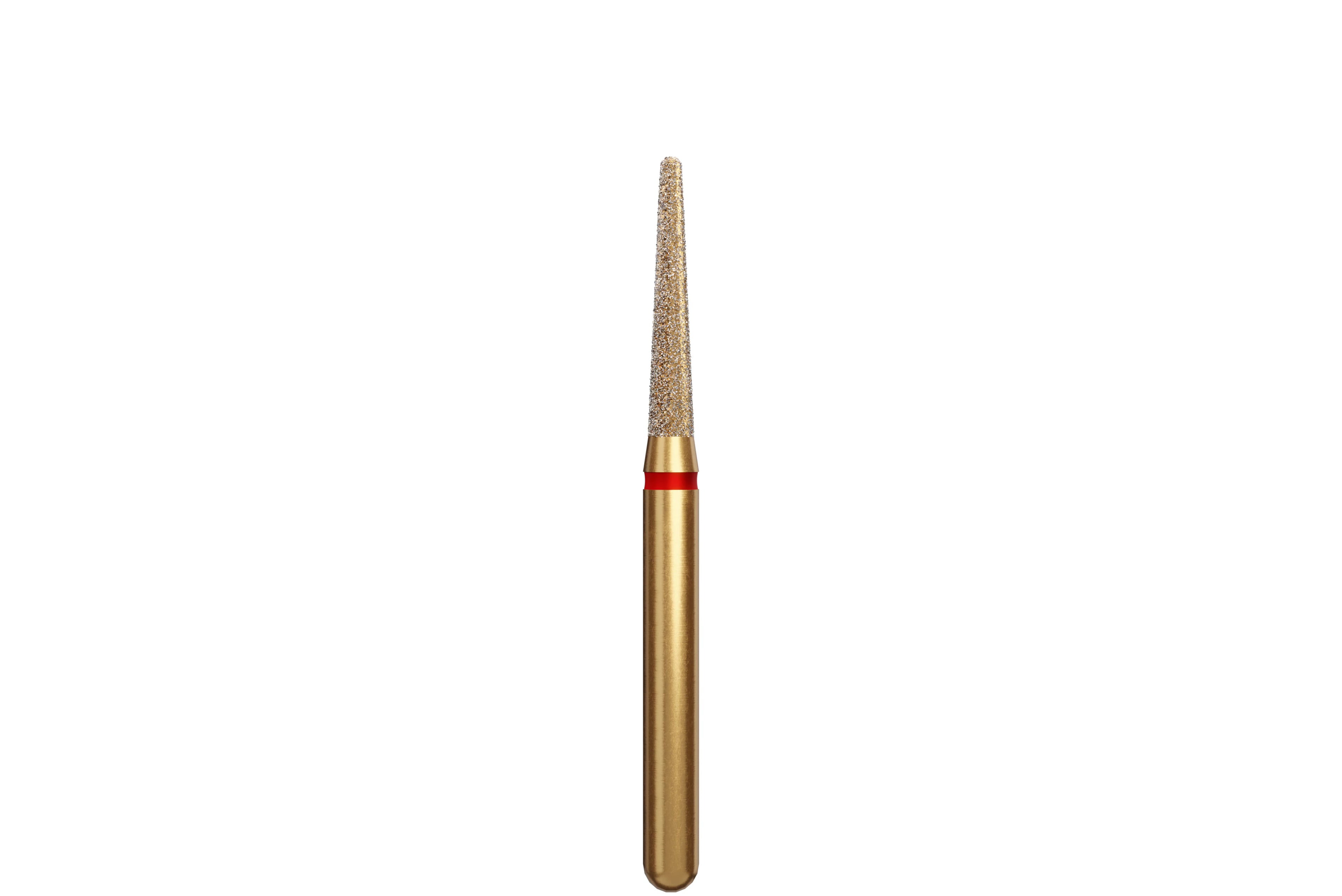 Coltene Alpen Multi-Use Multilayer Diamond Bur, FG, Fine, Round End Taper, #856-014, 5/Pkg