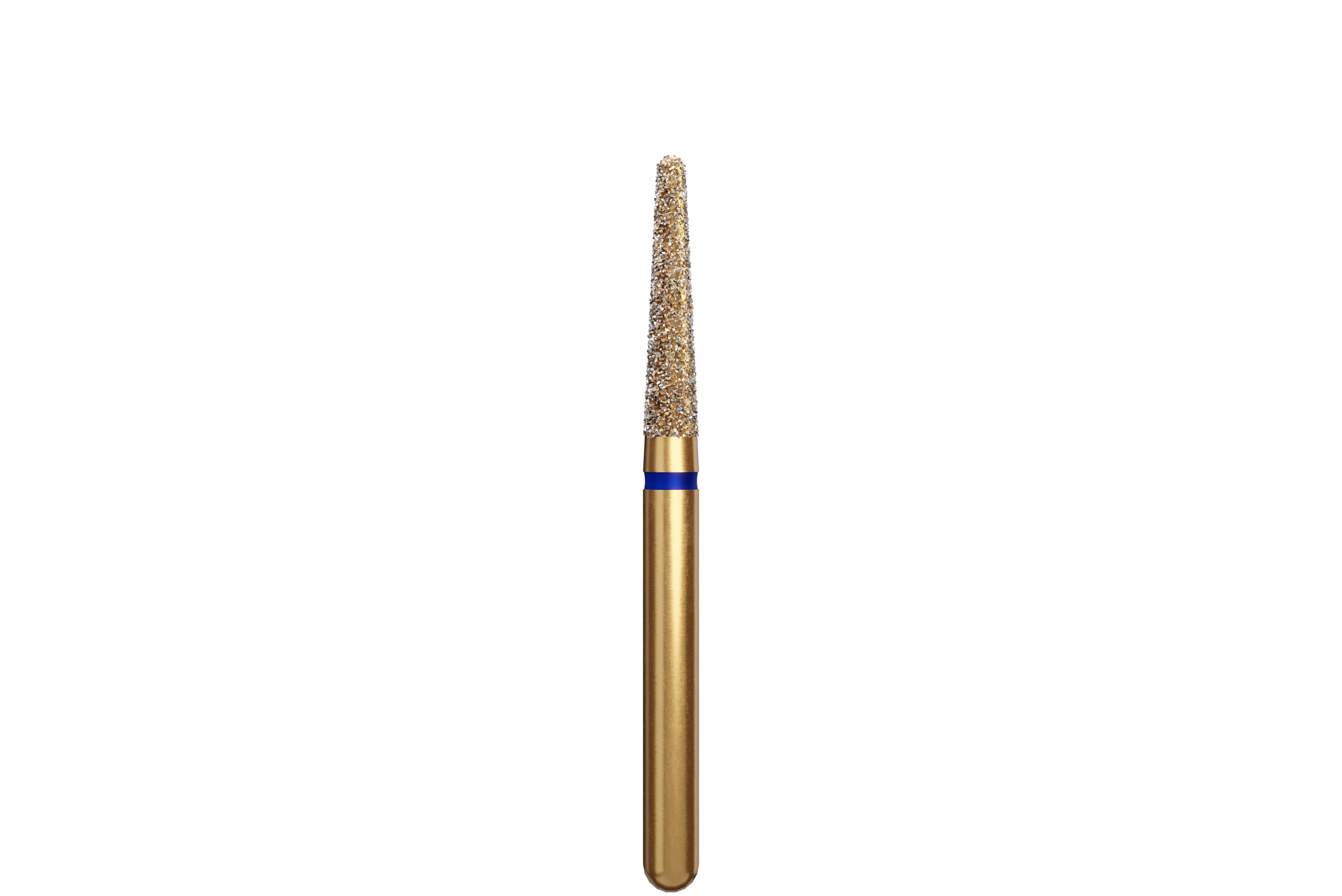 Alpen Multi-Use Diamond Bur, Round End Taper, FG, Medium Grit, #856-018 (1.8mm Head, 8mm Length), 5/Pkg
