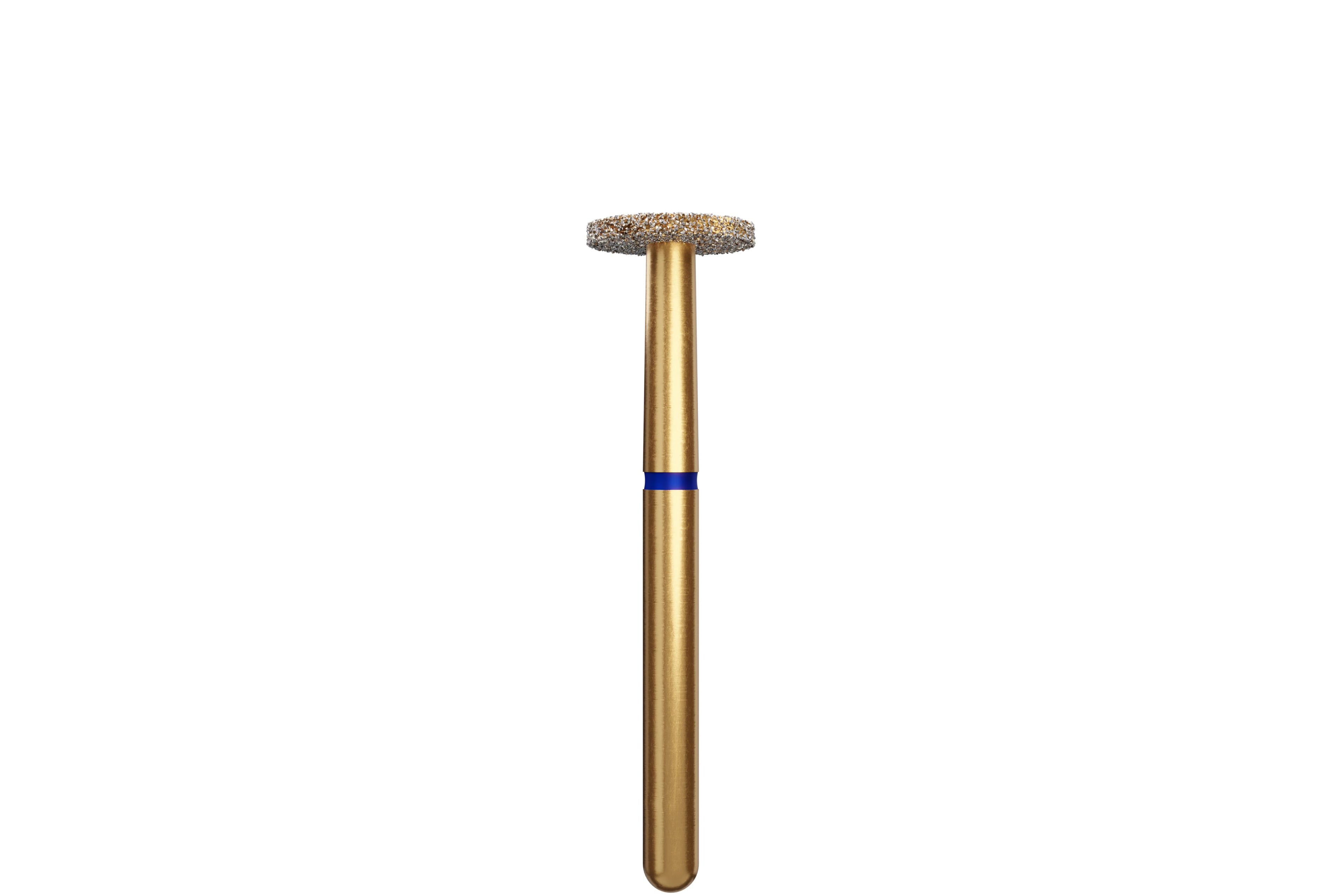 Coltene Alpen Multi-Use Multilayer Diamond Bur, FG, Medium, Wheel #818-050, 5 mm Head Diameter, 0.7 mm Head Length, 5/Pkg