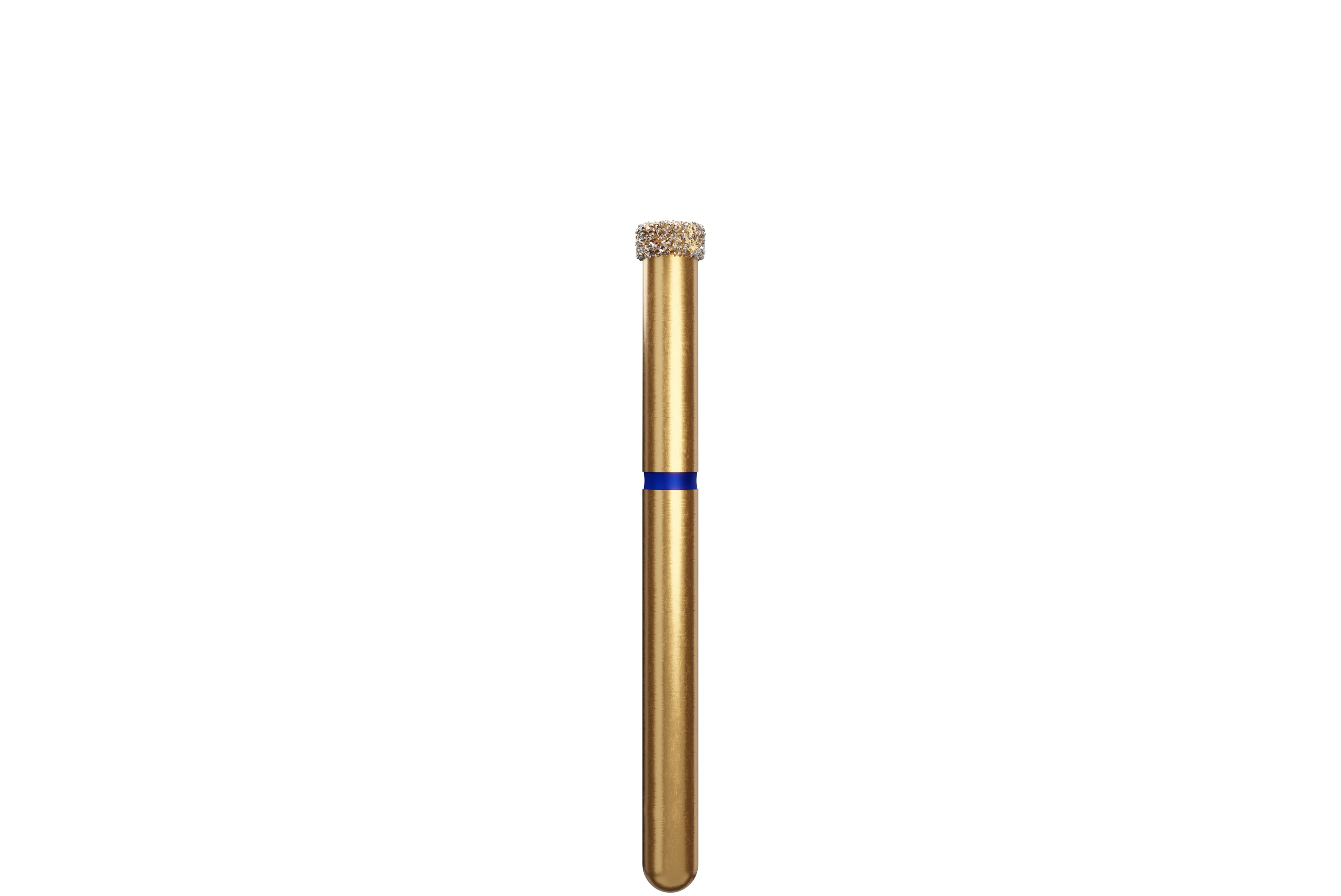 Coltene Alpen Multi-Use Multilayer Diamond Instrument, FG, Medium Grit, Wheel Shape, Blue Ring, #828, 2.2 mm Head Diameter, 1 mm Head Length, 5/Pkg (G828-314-022-01.0)