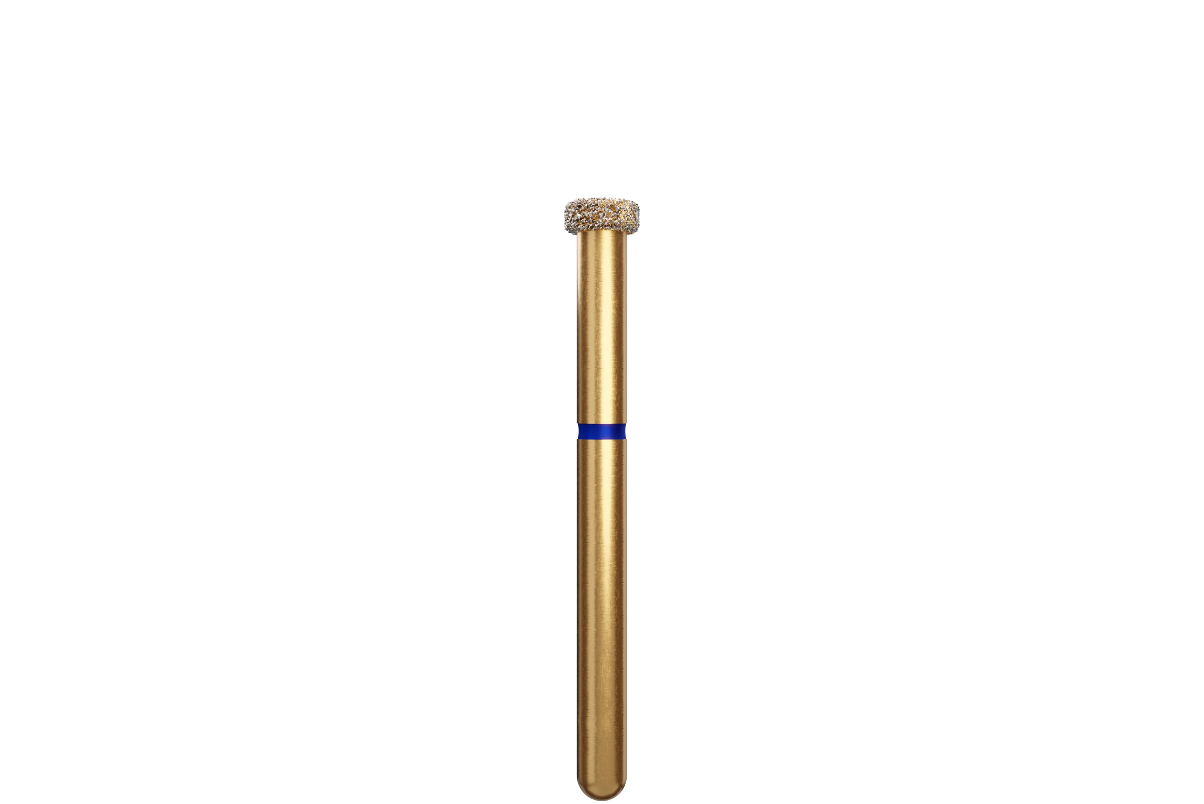 Coltene Alpen Multi-Use Multilayer Diamond Instrument, FG, Medium Grit, Wheel Shape, Blue Ring, #828, 2.6 mm Head Diameter, 1 mm Head Length, 5/Pkg (G828-314-026-01.0)