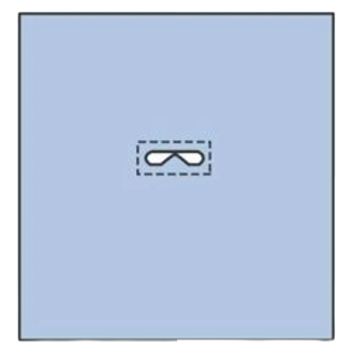 UltraGard Eye Bilateral Fenestrated Surgical Drape, 24" x 26", Non-Sterile