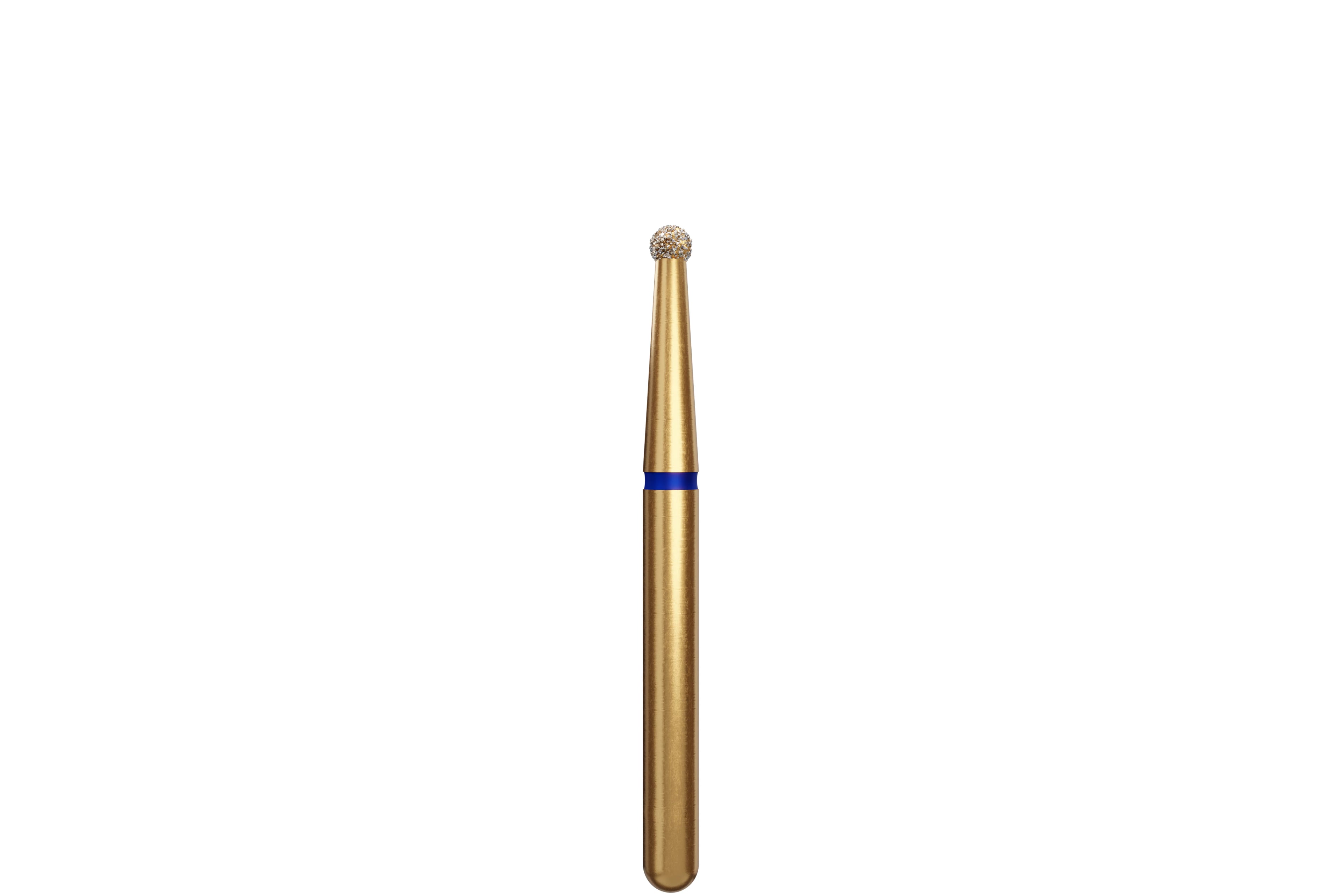 Alpen Multilayer Diamond Bur, FG, Round, #801, 1.4 mm, Medium, Blue, 5/Pk, 60031859