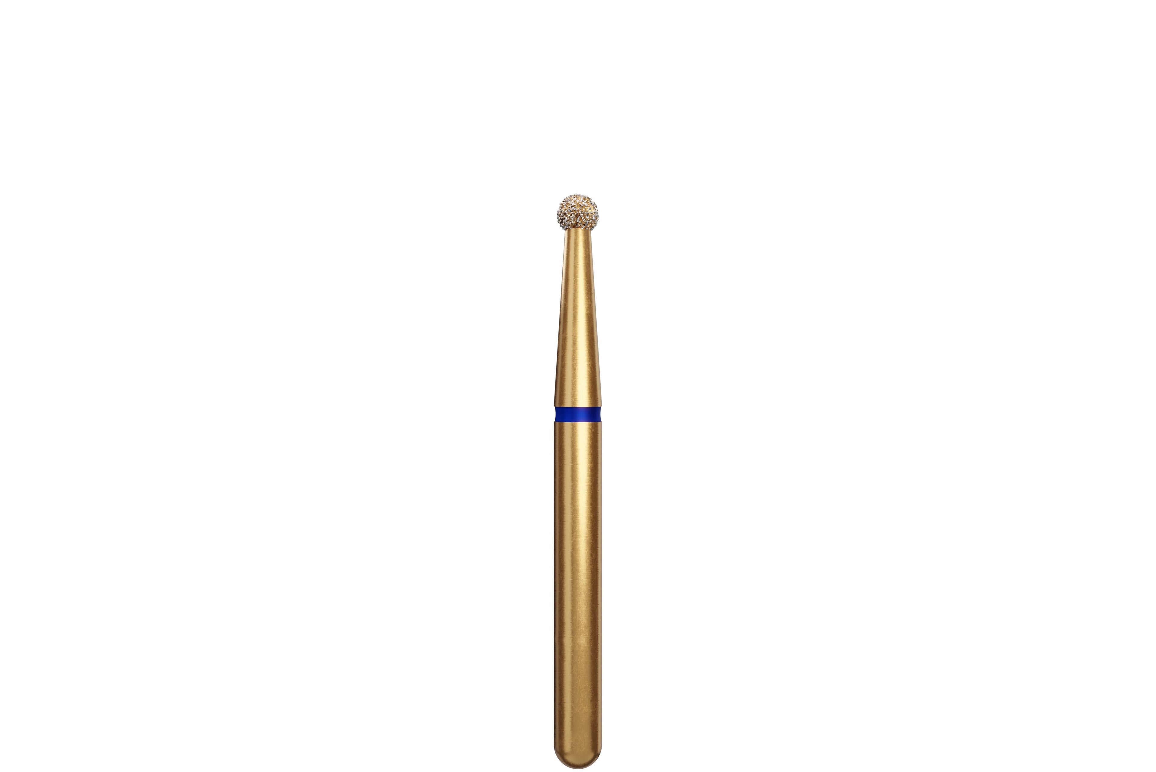 Coltene Alpen Multi-Use Multilayer Diamond Bur, FG, Medium, Round, #801-016, 1.6 mm Head Diameter, 5/Pkg