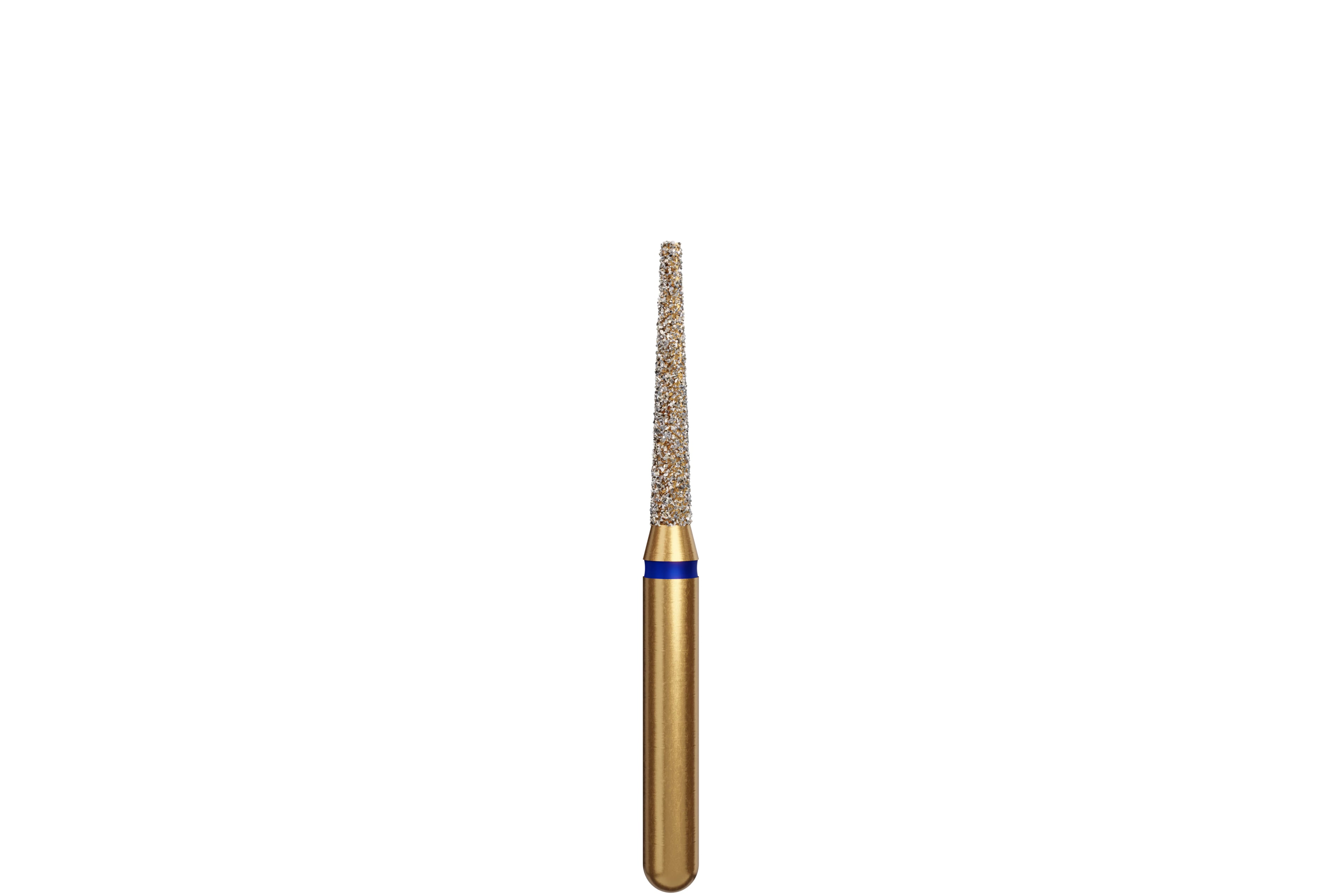 Coltene Alpen Multi-Use Multilayer Diamond Bur, Flat End Taper, Medium Grit, FG Short Shank, #847-014, 5/Pkg